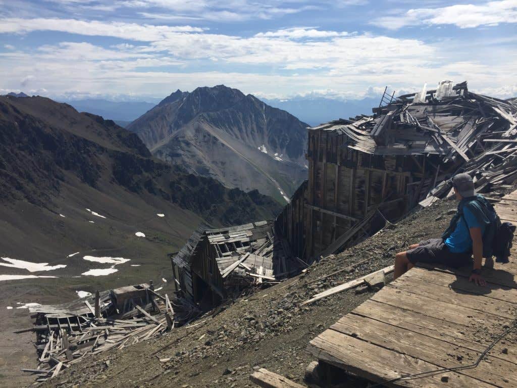 Camper-submitted photo at Jumbo Creek Camping Area — Wrangell-St. Elias National Park near McCarthy, AK