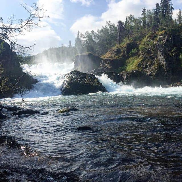 Camper-submitted photo at Lake Kontrashibuna Backcountry camping — Lake Clark National Park & Preserve near Port Alsworth, AK