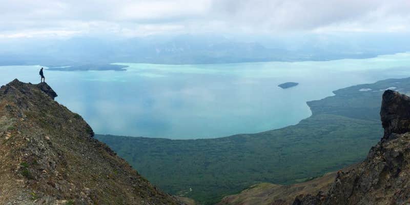 Camper submitted image from Lake Kontrashibuna Backcountry camping — Lake Clark National Park & Preserve