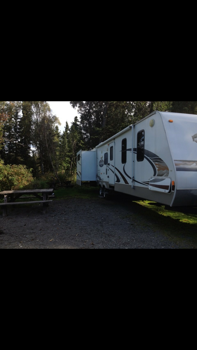 Aimee H.'s photo of rv camping at Centennial Park & Campground near Soldotna, AK