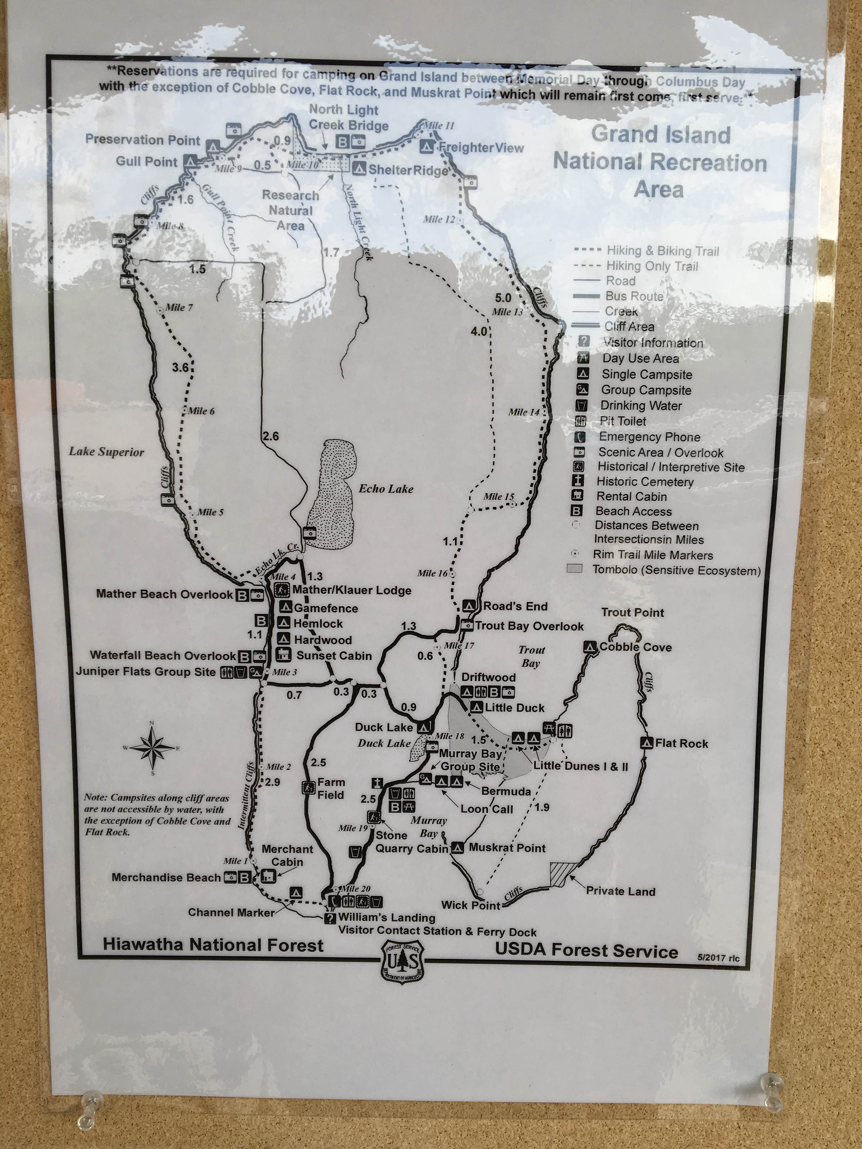 Camper submitted image from Channel Marker Campsite On Grand Island - 5