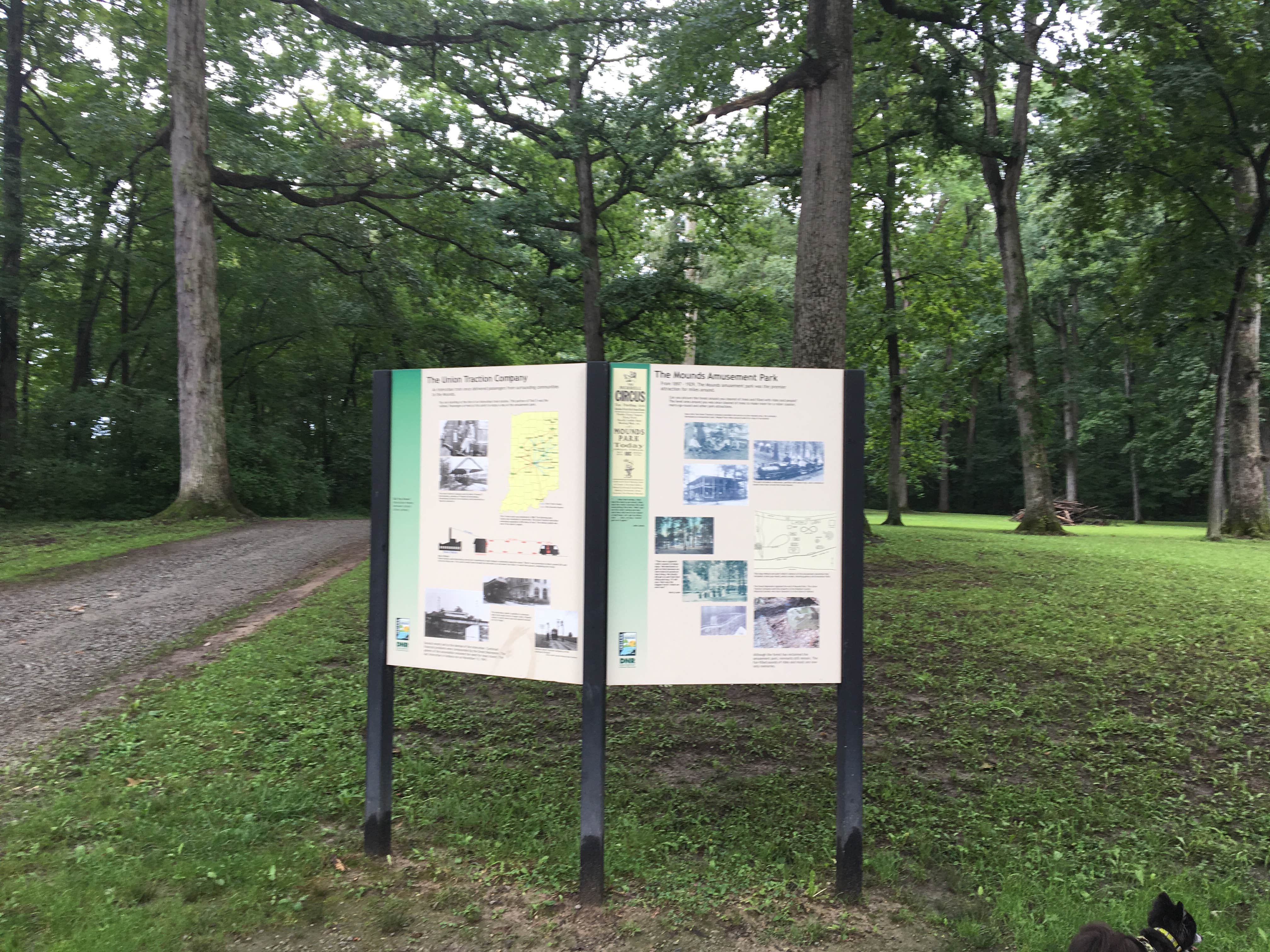 Camper submitted image from Mounds State Park Campground - 2