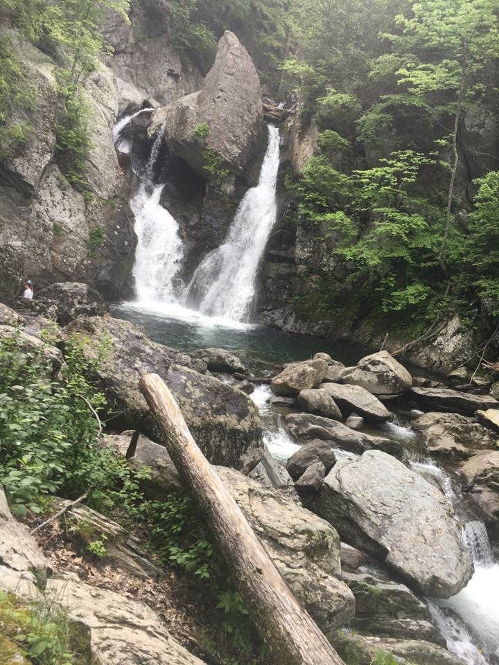 Camping near bash top bish falls