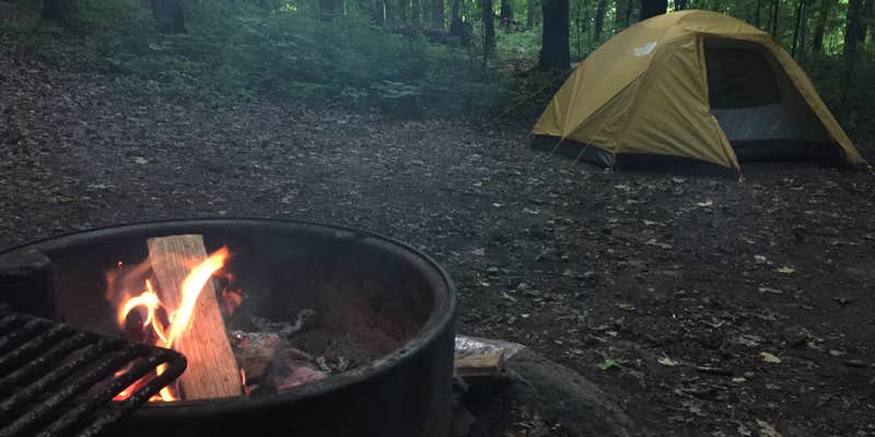 Camper submitted image from Backpack Campsites — Maplewood State Park