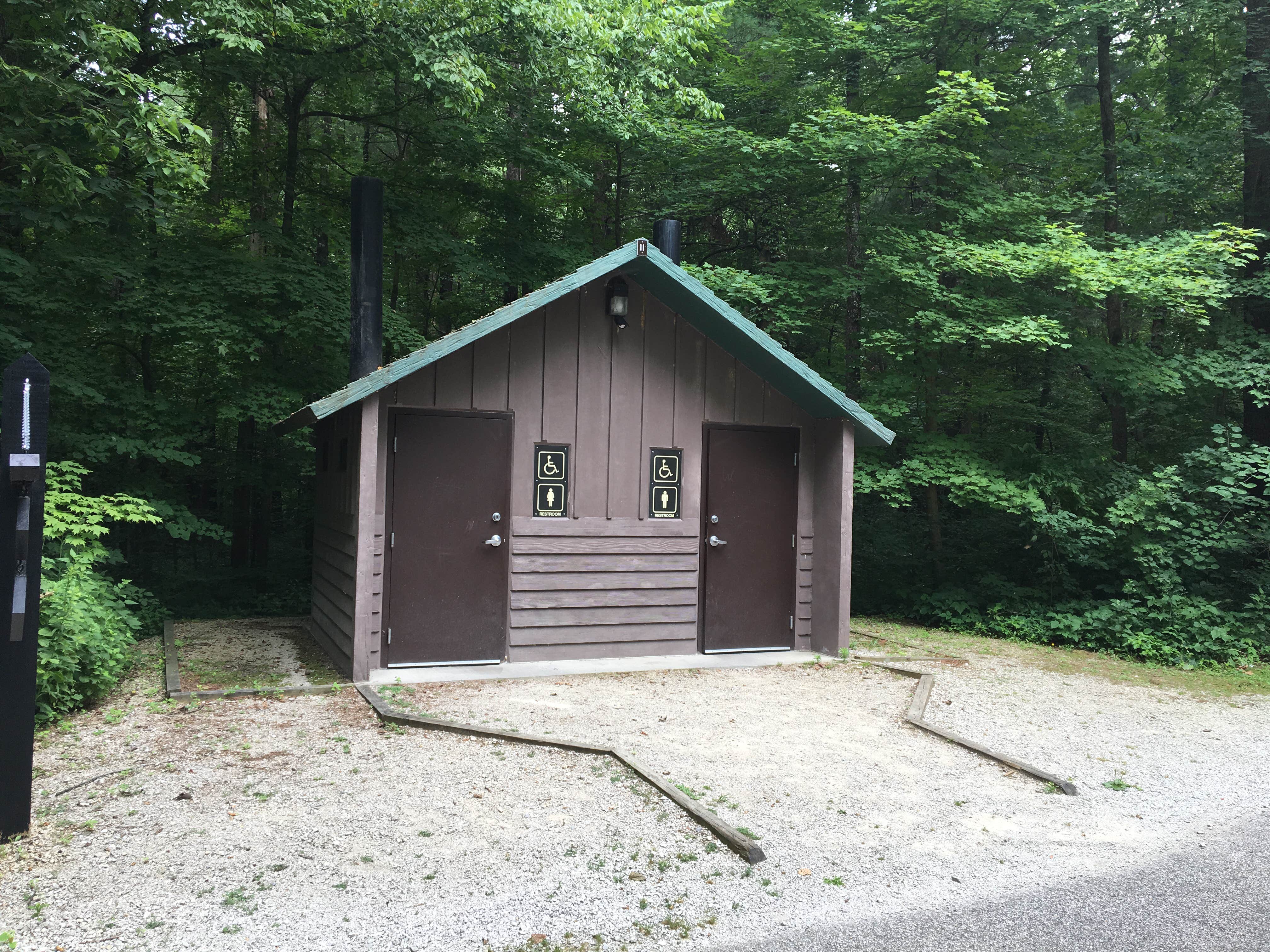 Shelly S.'s photo of a cabin at Mccormick's Creek State Park Campground near Hoosier National Forest