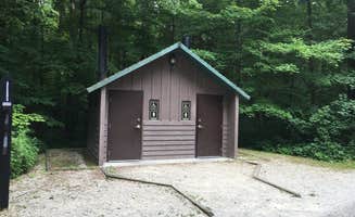 Shelly S.'s photo of a cabin at Mccormick's Creek State Park Campground near Rockville, IN