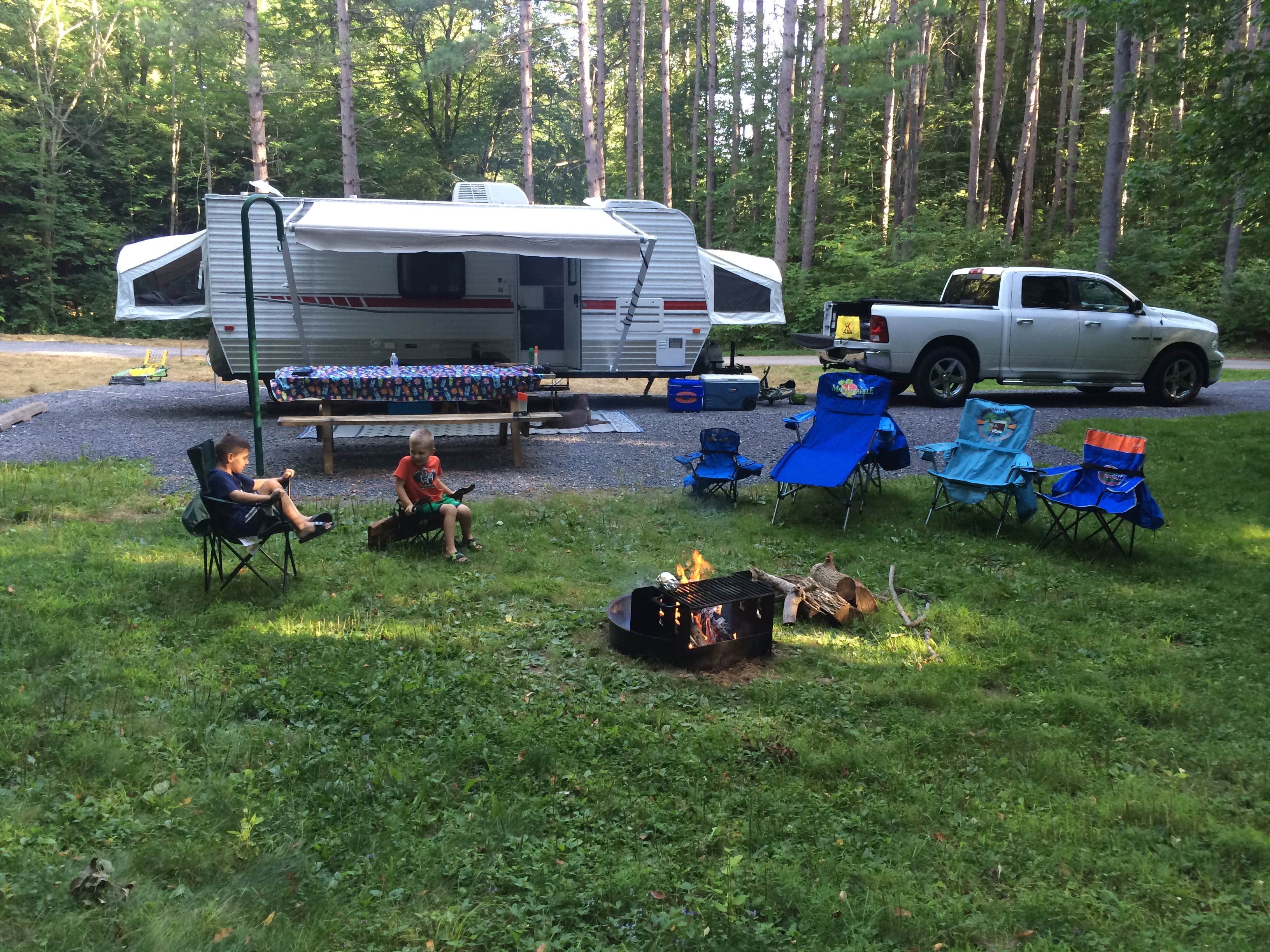 Camper submitted image from Hills Creek State Park Campground - 2
