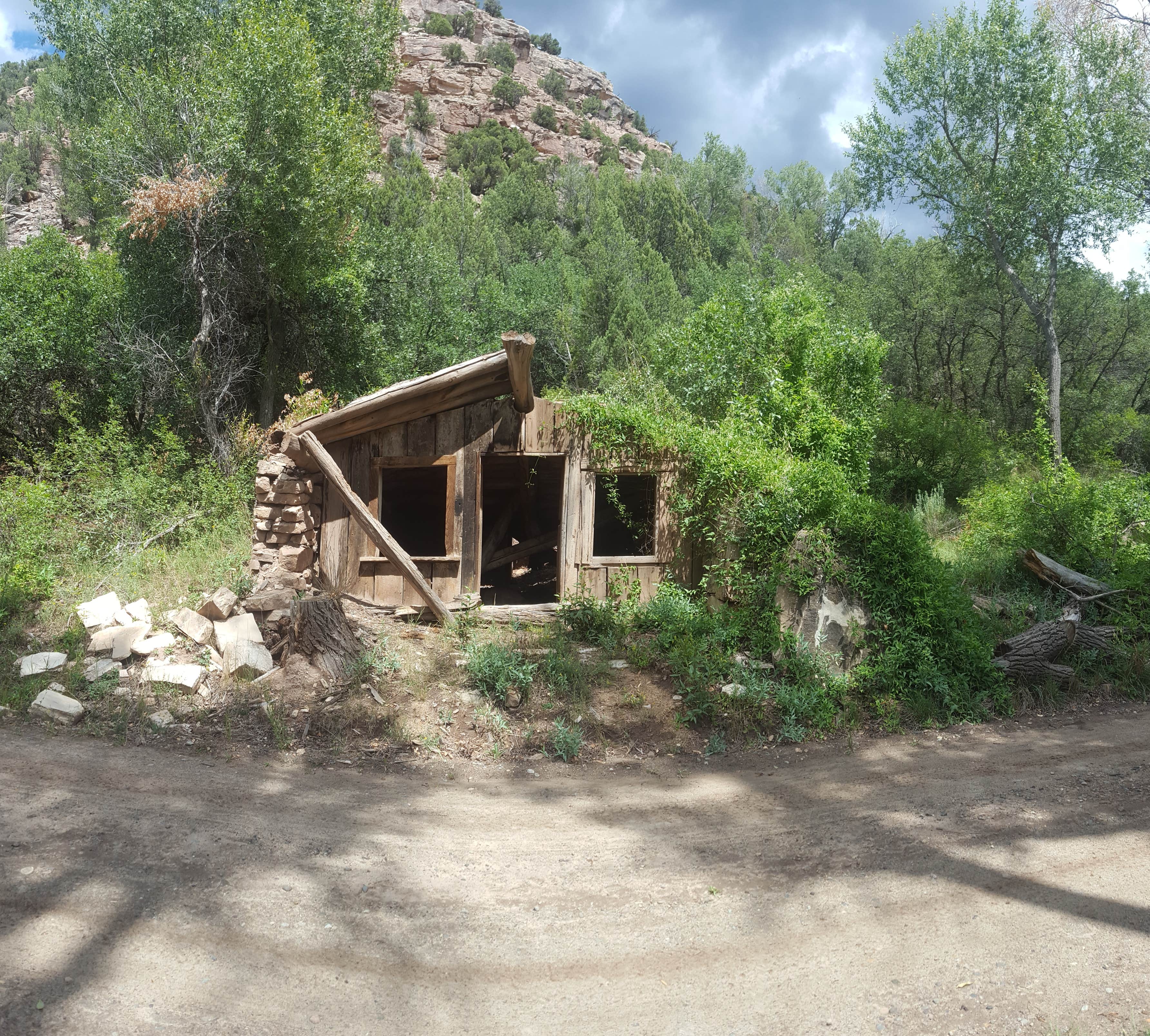 Melissa K.'s photo of a cabin at Ledges Rockhouse Campground near Montrose, CO