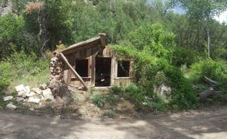 Melissa K.'s photo of a cabin at Ledges Rockhouse Campground near Black Canyon of the Gunnison National Park