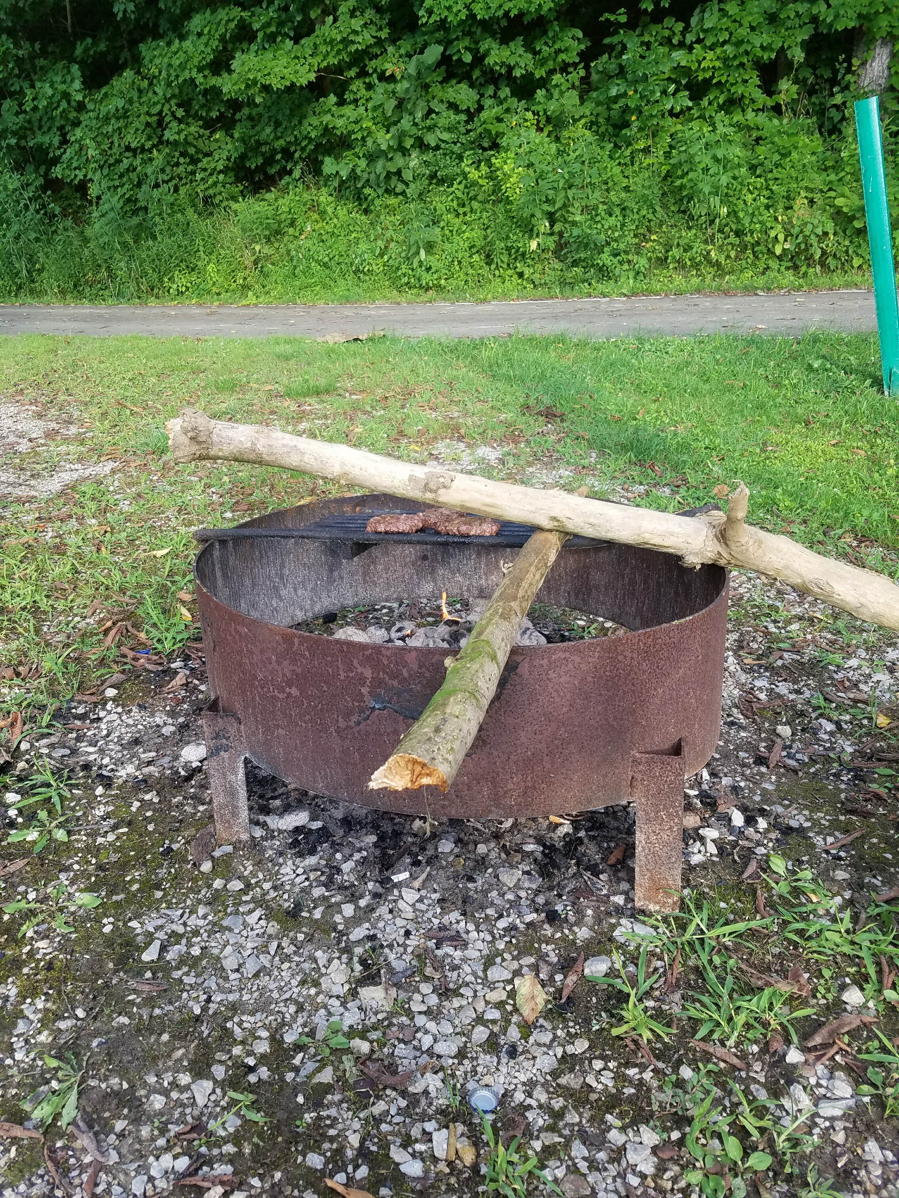 Camper-submitted photo at Dock Area Campsites — Burr Oak State Park near Corning, OH