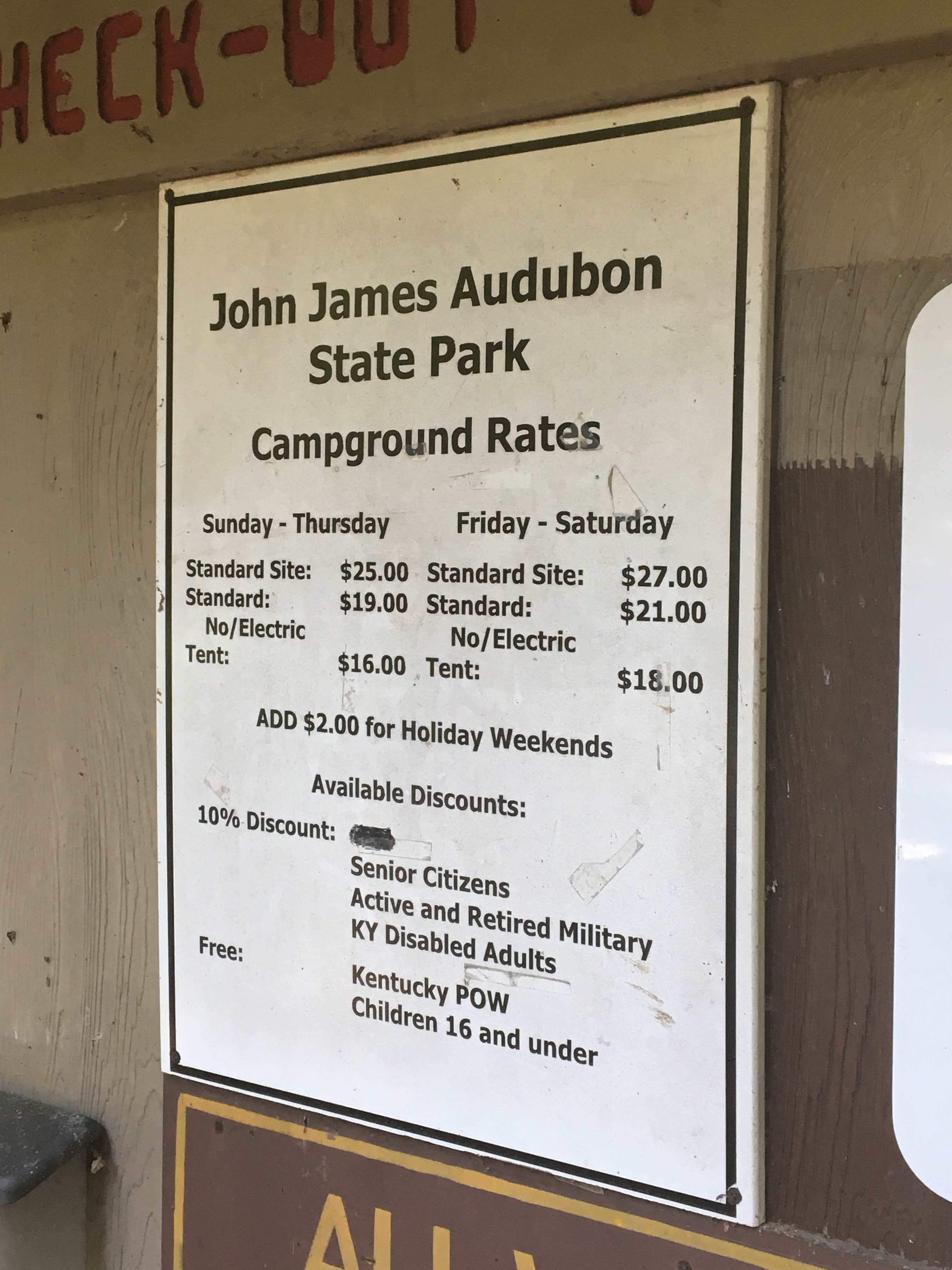 Camper submitted image from John James Audubon State Park Campground - 3
