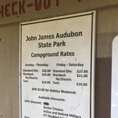 Review photo of John James Audubon State Park Campground by Shelly S., July 30, 2017