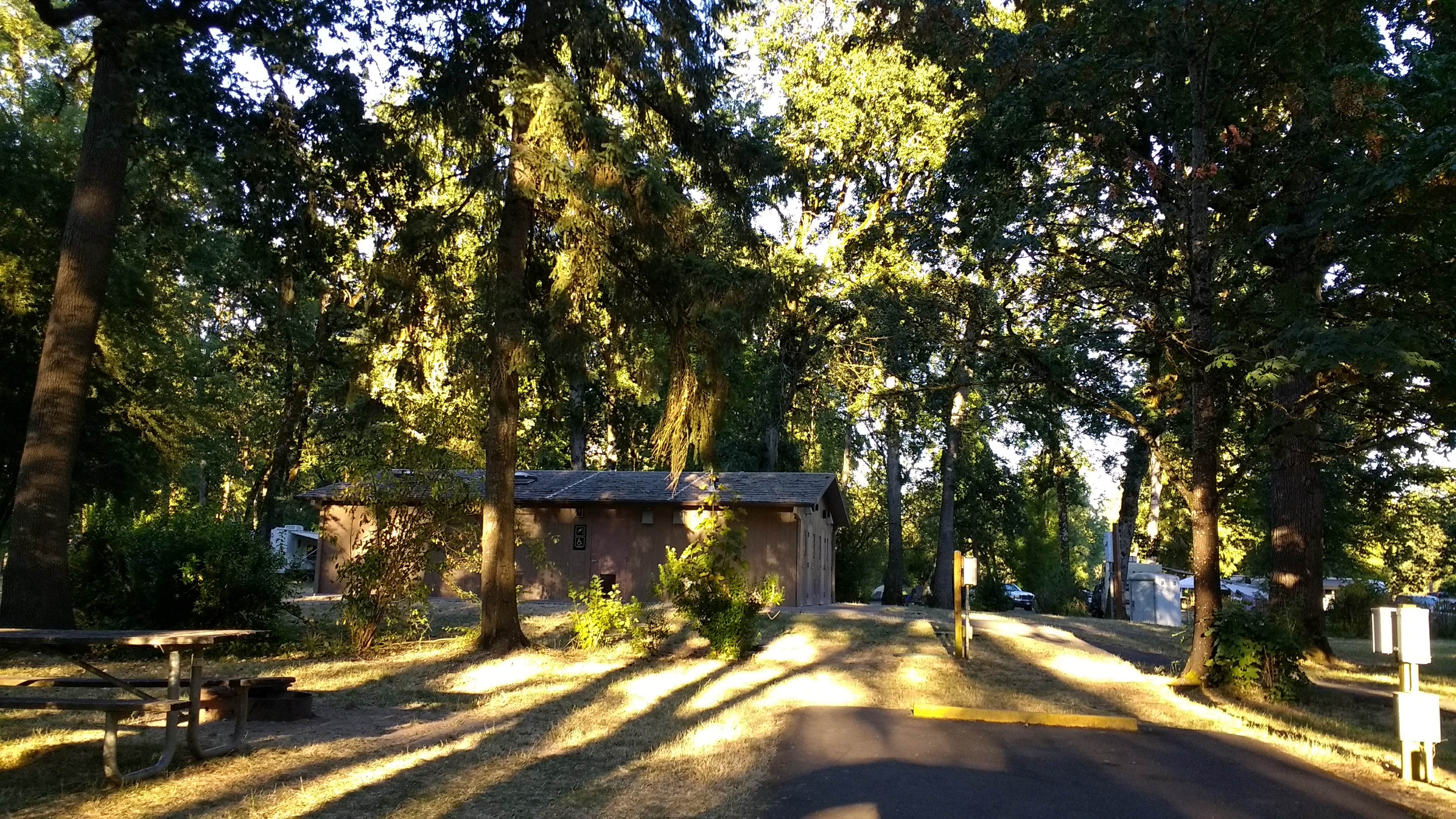 Aria R.'s photo of a cabin at Champoeg State Heritage Area Campground near Yamhill, OR