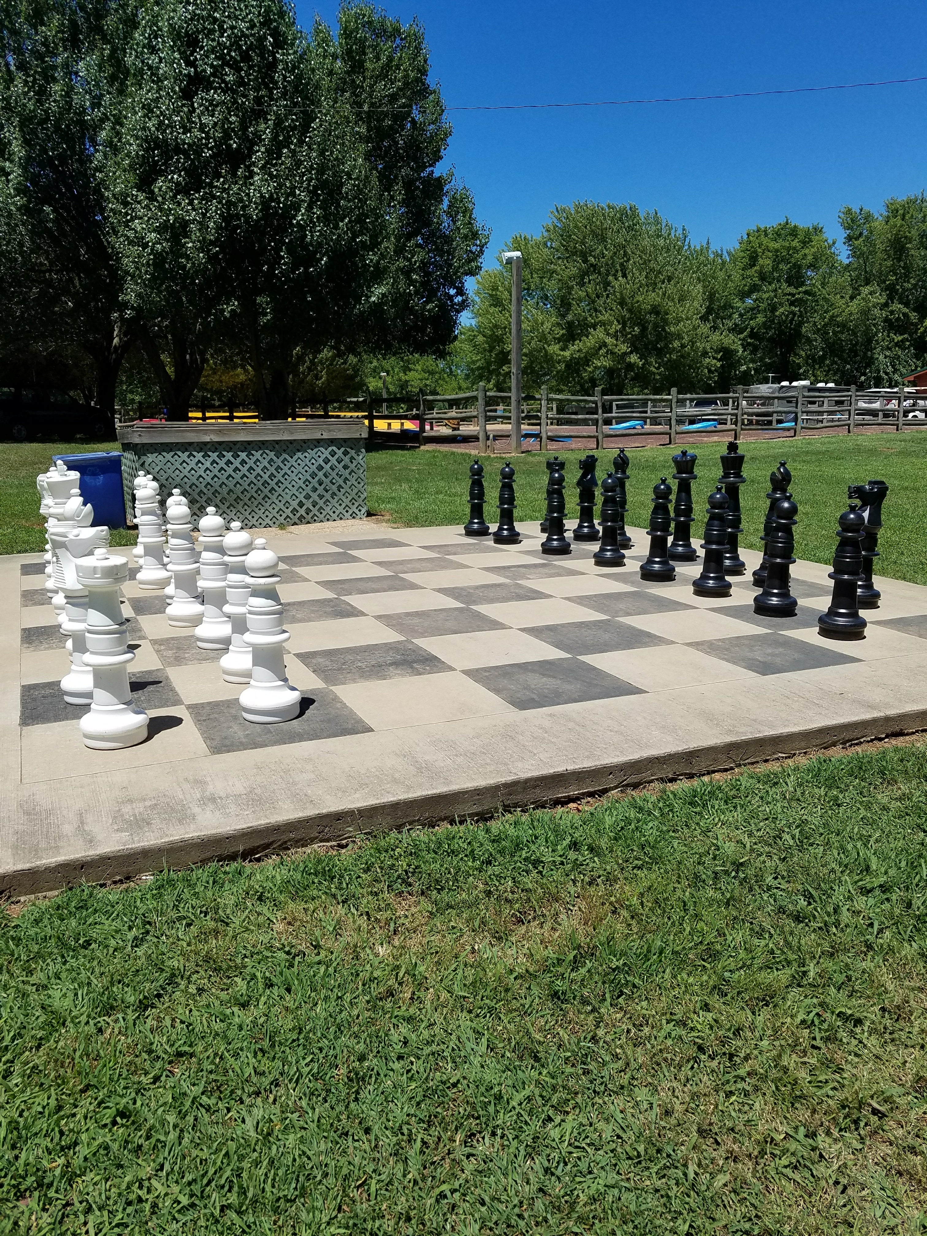 Life size chess game!