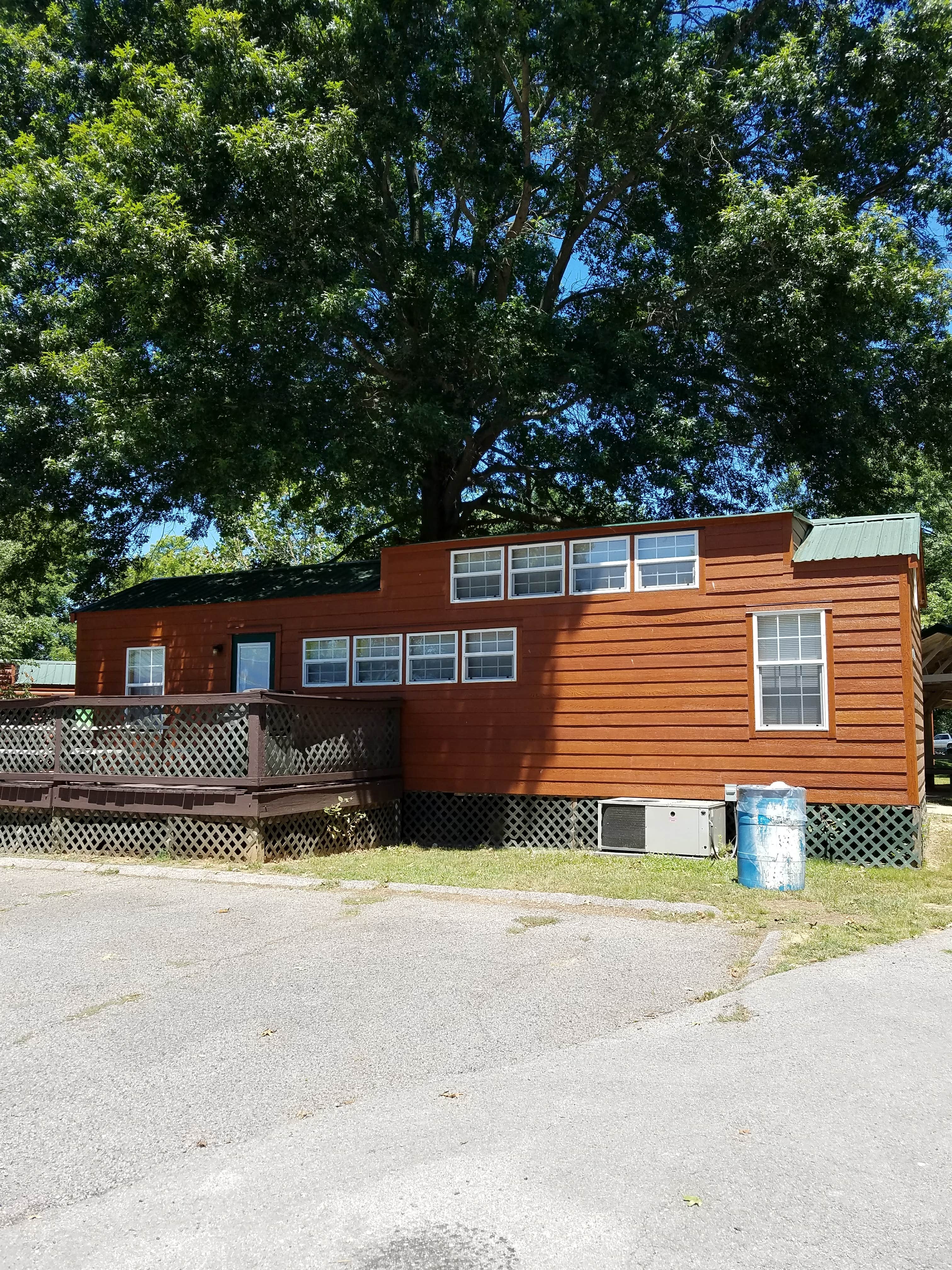 Staci R.'s photo of glamping accommodations at Prizer Point Marina & Resort near Clarksville, TN