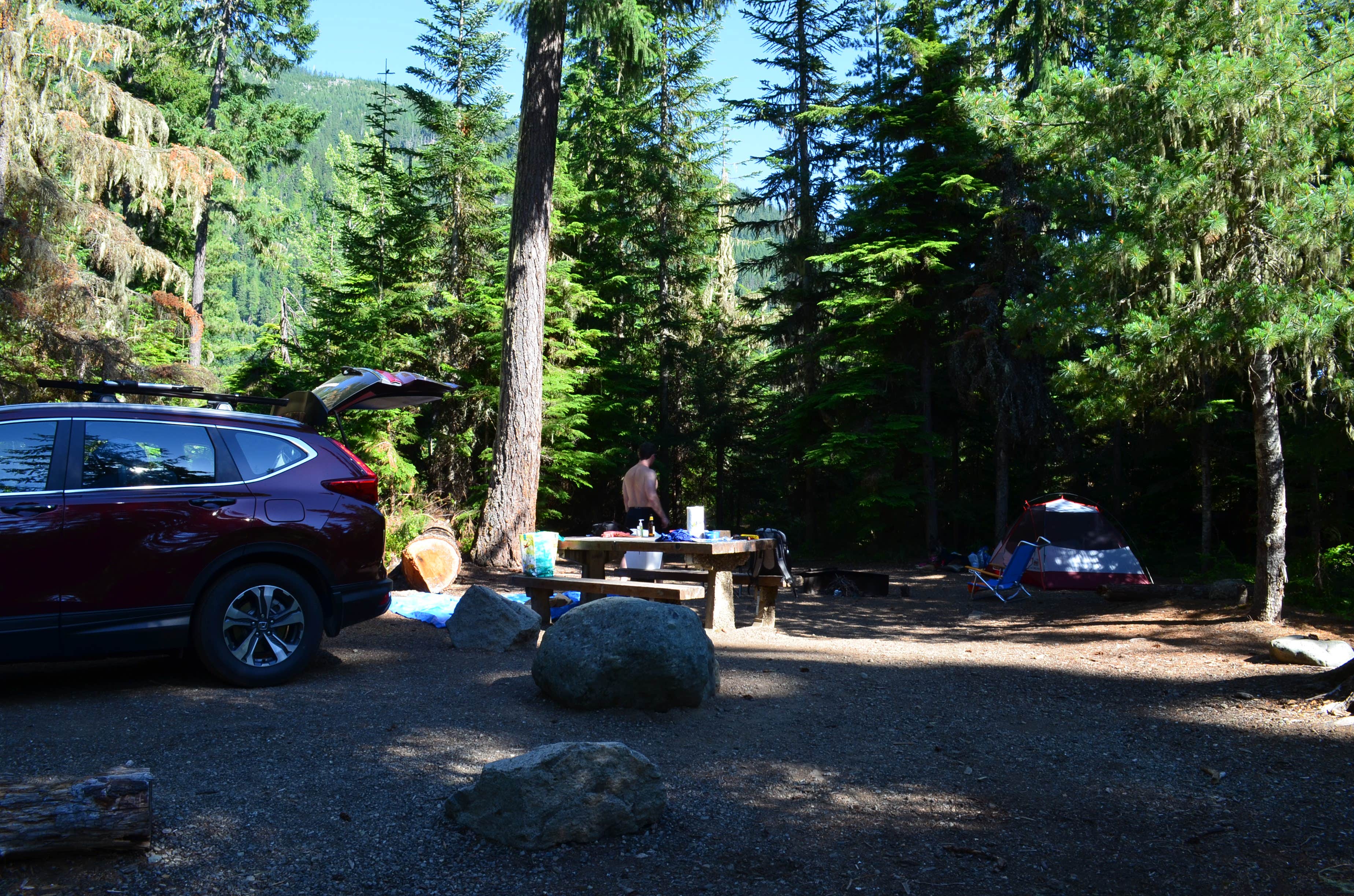 Camper-submitted photo at Kachess Campground near Greenwater, WA
