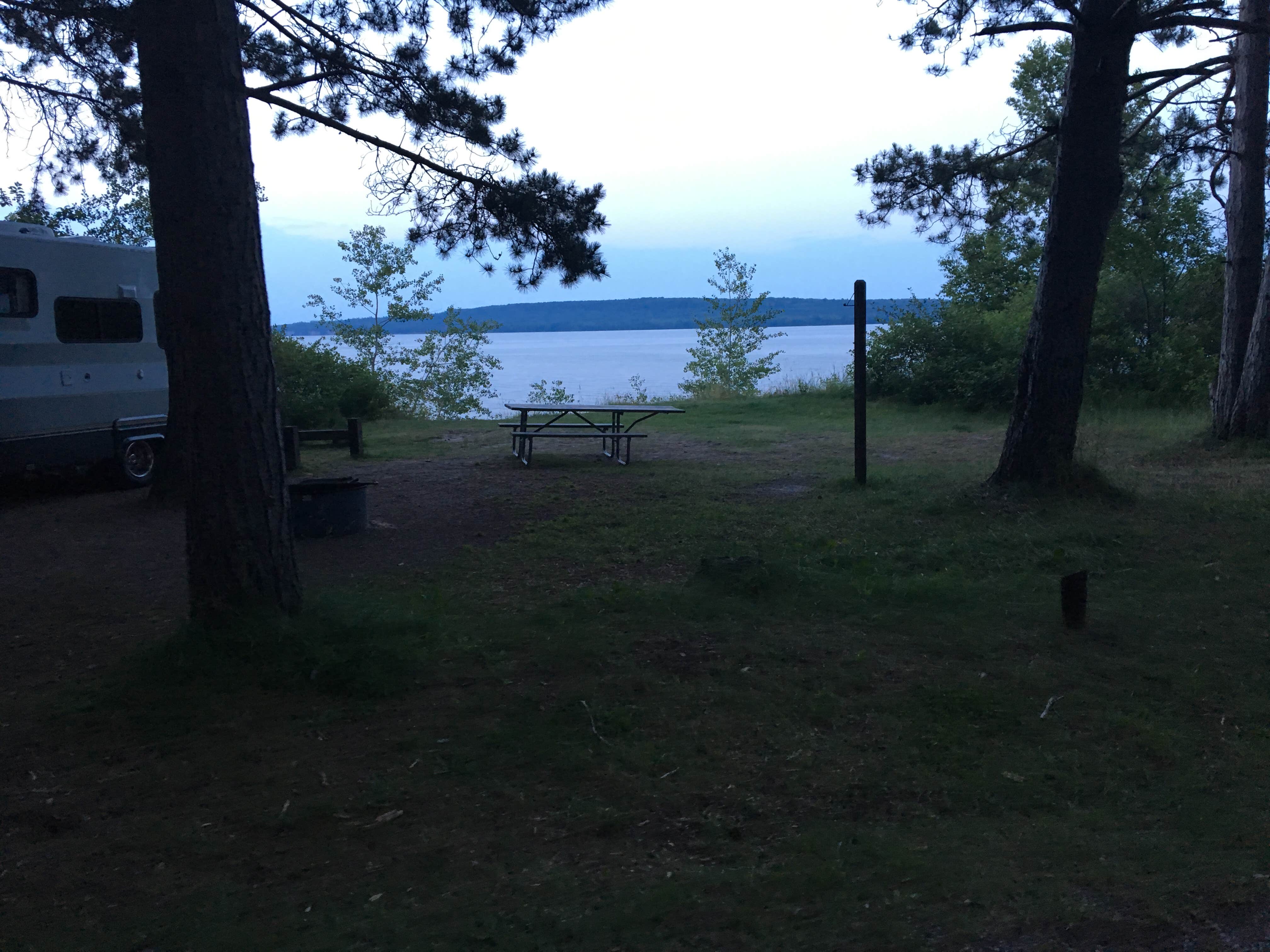 Shelly S.'s photo of rv camping at Bay Furnace Campground near Au Train, MI