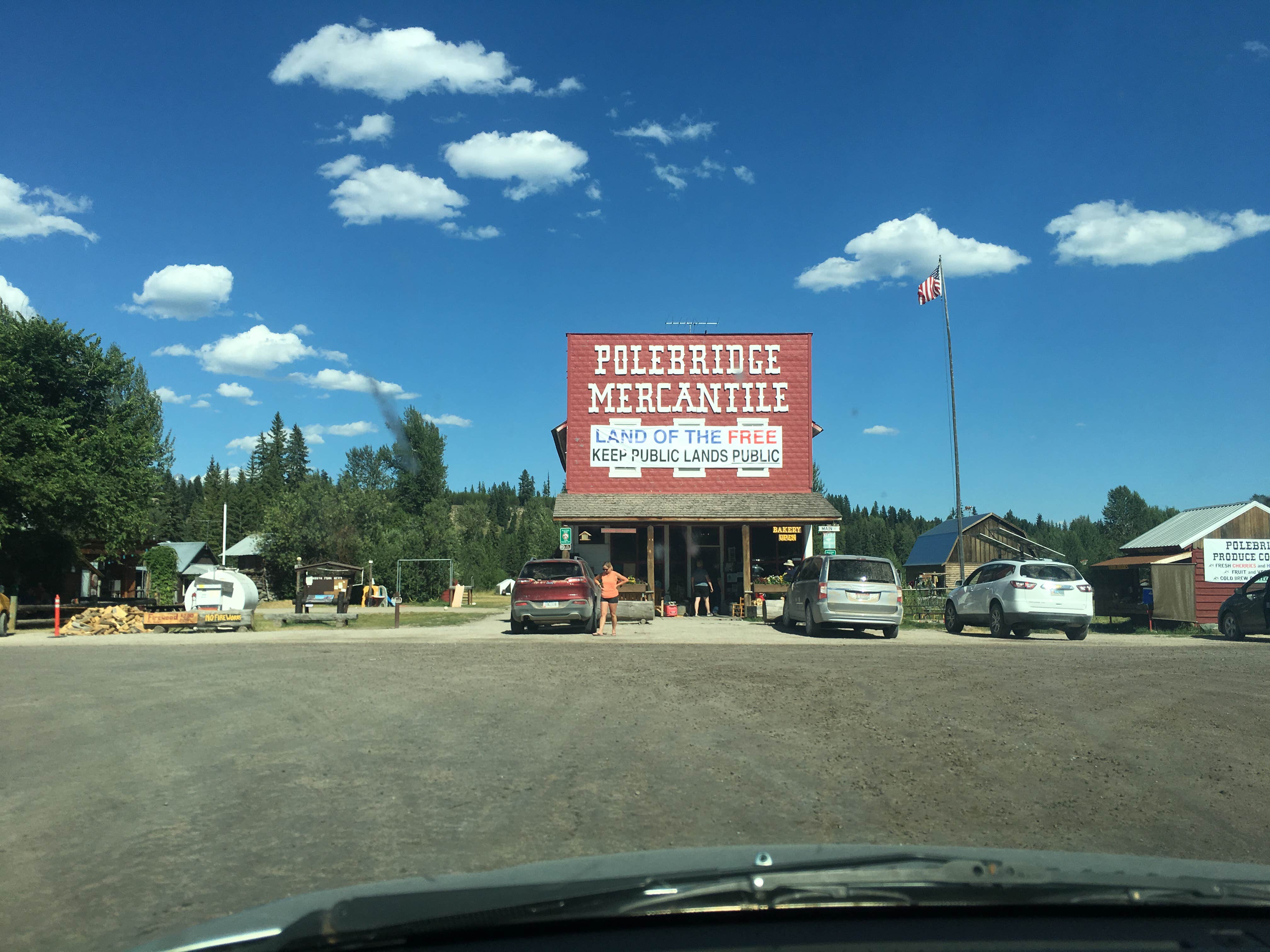 Camper-submitted photo at Quartz Creek Campground — Glacier National Park near Polebridge, MT