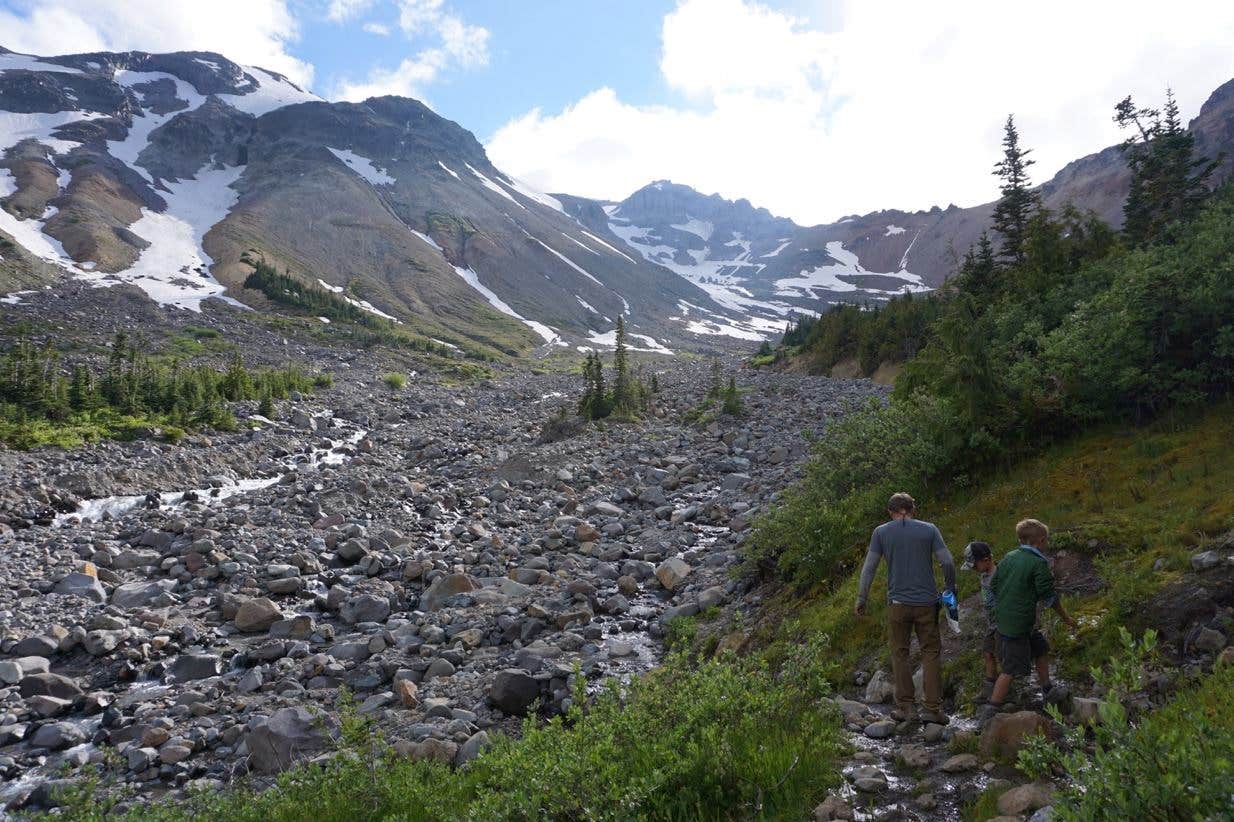 Camper submitted image from Glacier Basin Backcountry Campsites — Mount Rainier National Park - 3