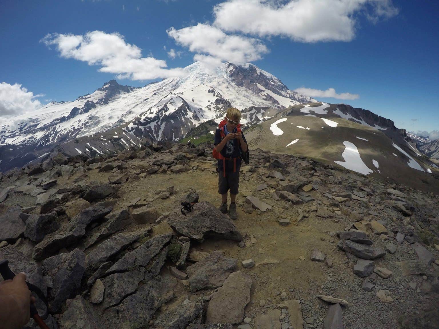 Camper submitted image from Glacier Basin Backcountry Campsites — Mount Rainier National Park - 2