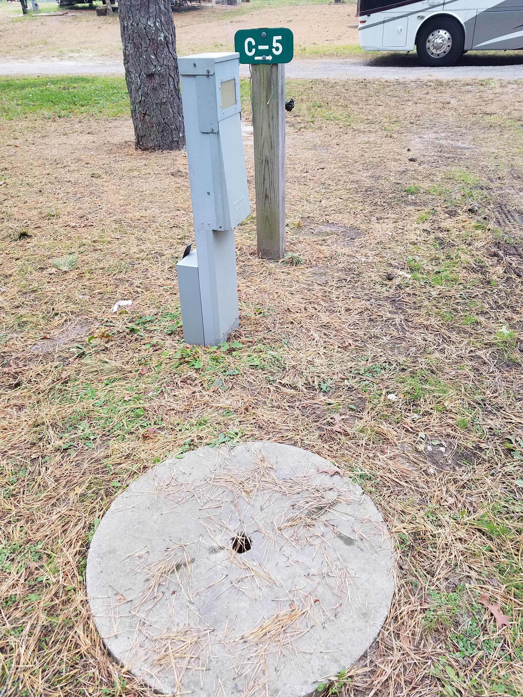 Example of a grey water discharge 