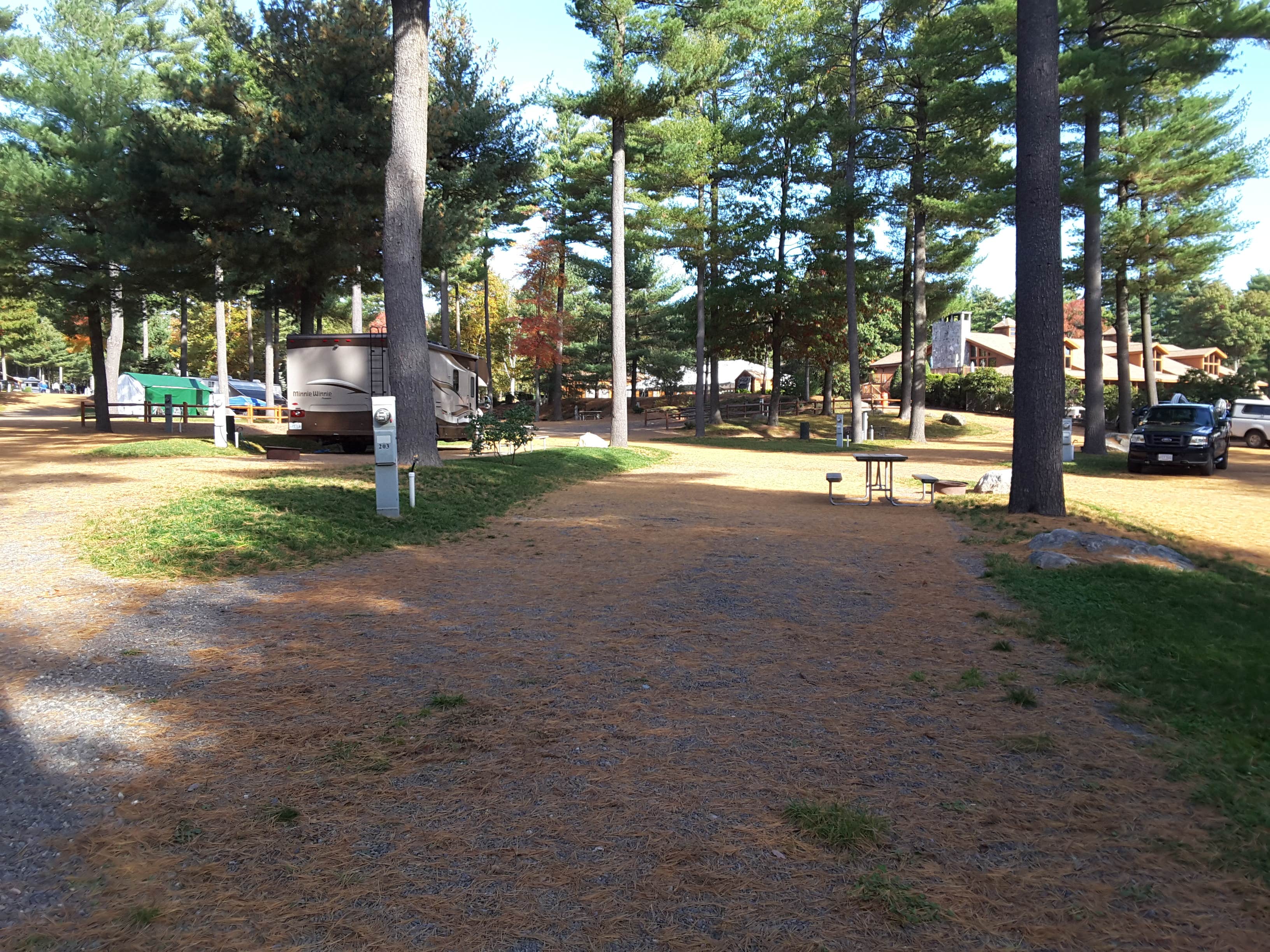 Nancy W.'s photo of rv camping at Normandy Farms Campground near Boston, MA