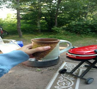 Camper-submitted photo from Boise Brule Campground — Brule River State Forest