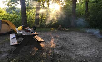 Brian C.'s photo of tent camping at Lake Maria State Park Campground near Shoreview, MN