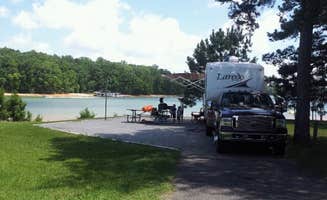 Christy C.'s photo of rv camping at Bald Ridge Creek near Cumming, GA