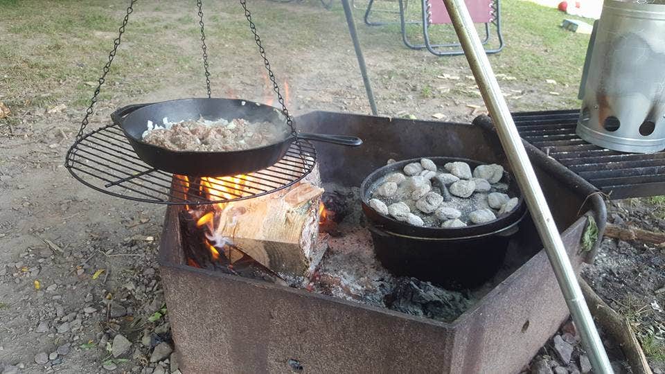 Camper submitted image from Ice Age Campground — Devils Lake State Park - 4