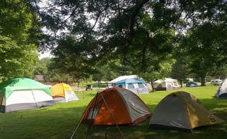 Melissa K.'s photo at Ice Age Campground — Devils Lake State Park near Poynette, WI