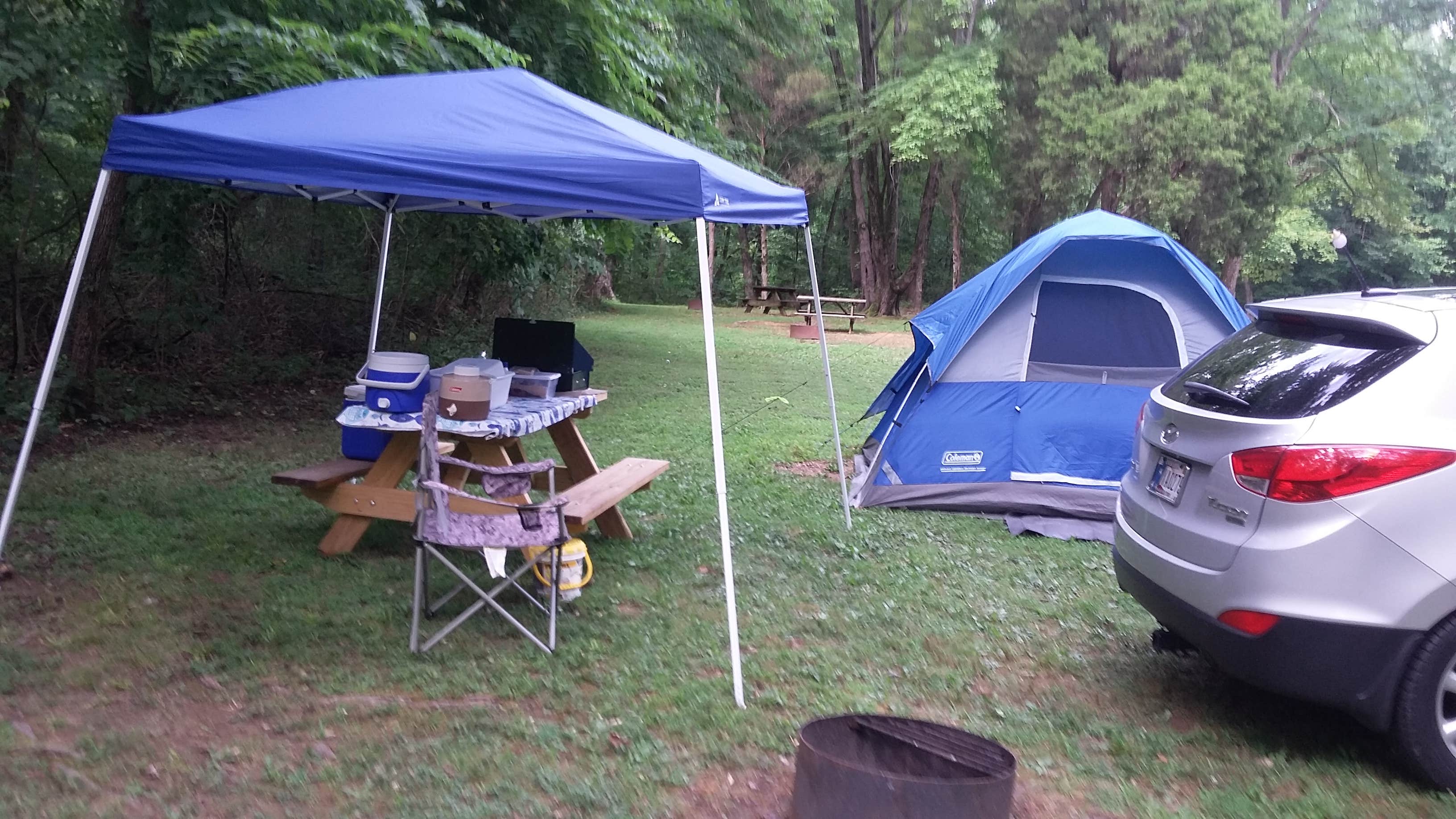 Camper submitted image from Gobbler's Run Campground — Lincoln State Park - 1