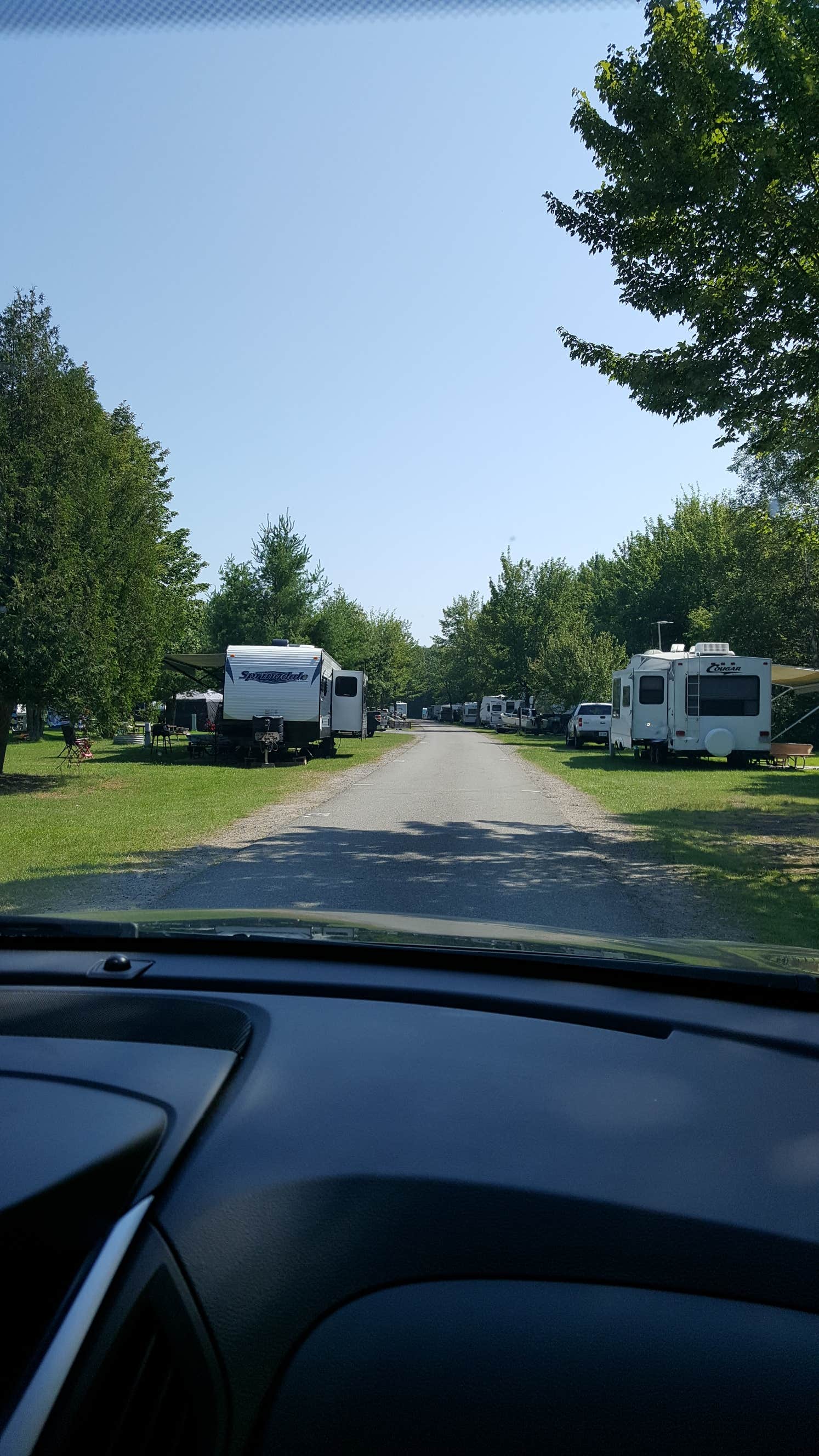 Camper-submitted photo at Brimley State Park Campground near Eckerman, MI
