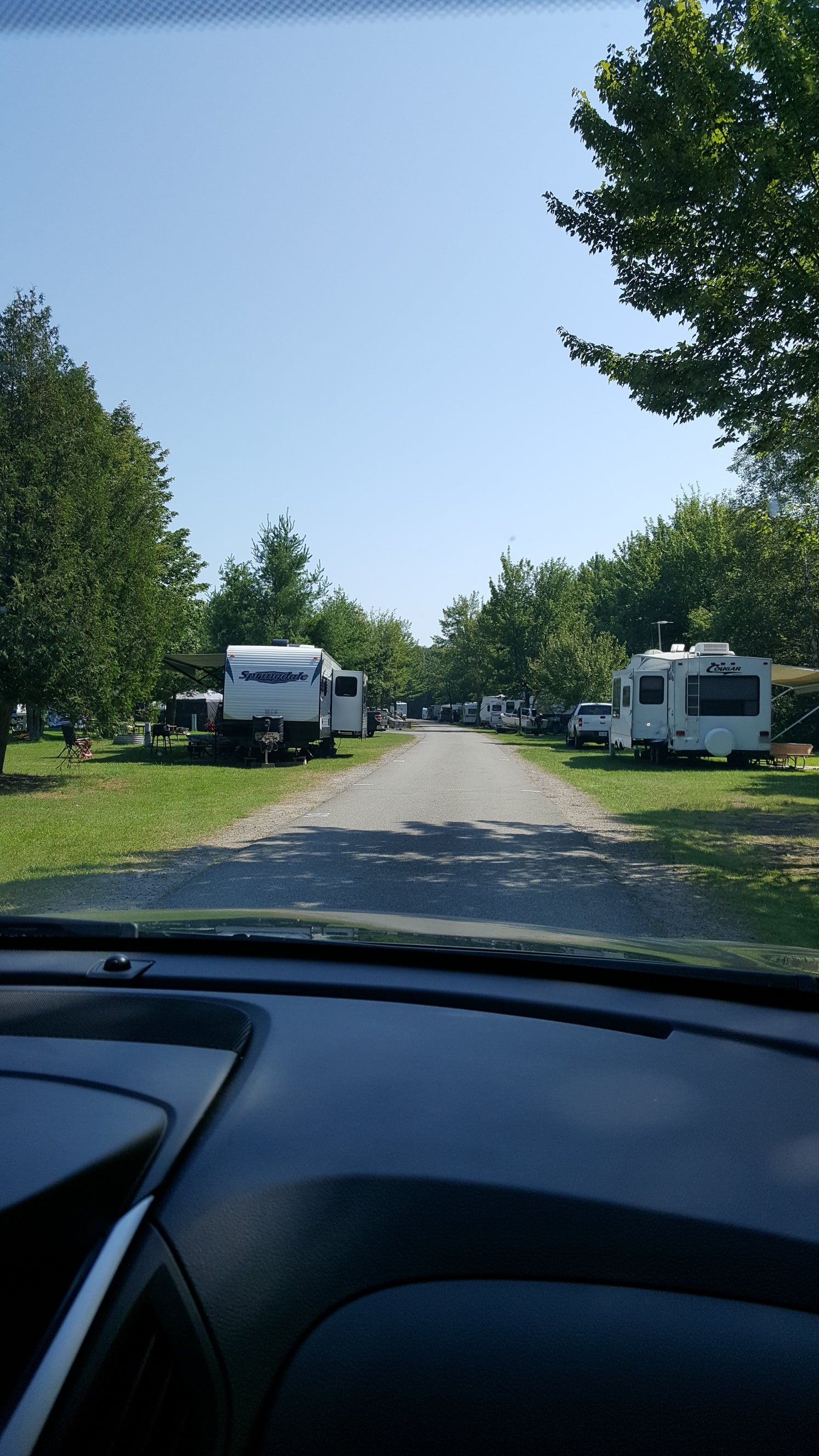 Camper submitted image from Brimley State Park Campground - 1