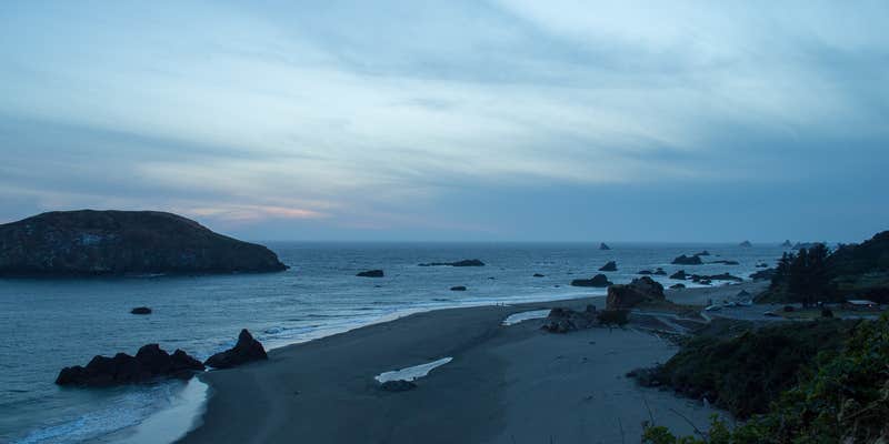 Camper submitted image from Harris Beach State Park Campground