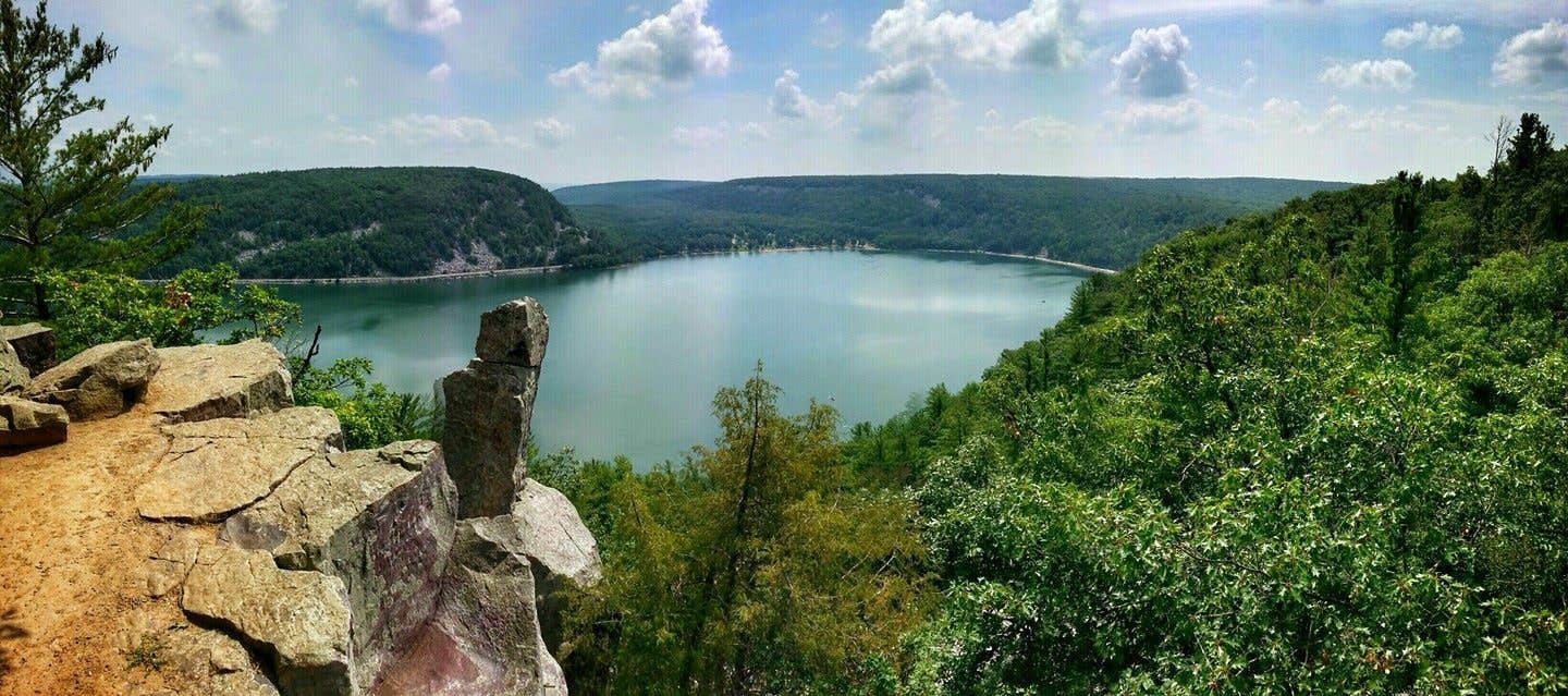Camper submitted image from Northern Lights Campground — Devils Lake State Park - 4
