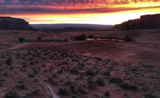 Zach A.'s photo of a dispersed camping area at Ancient & Dusty Lake Trailhead near Coulee City, WA