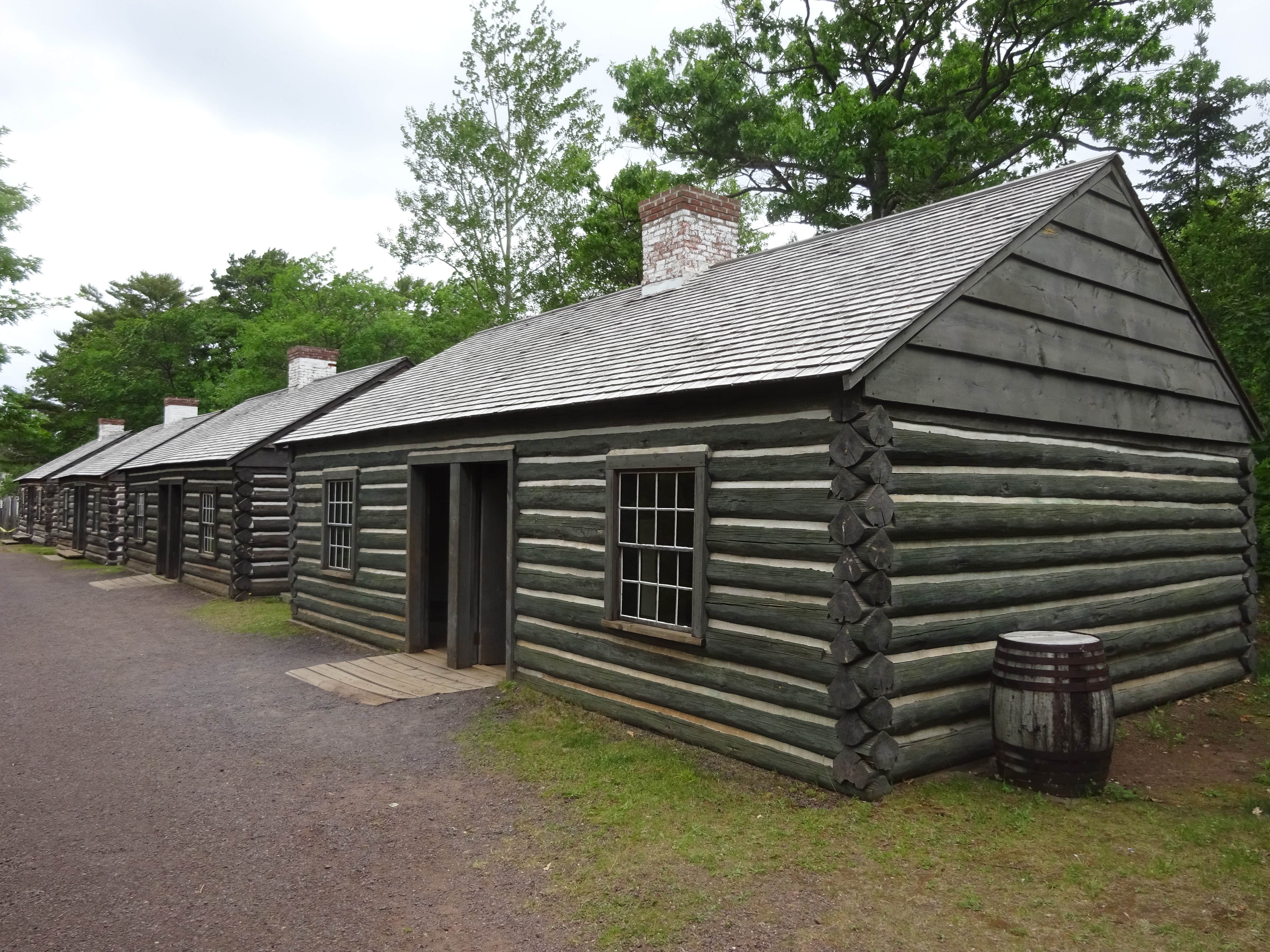 Jason M.'s photo of a cabin at Fort Wilkins Historic State Park Campground near Big Bay, MI