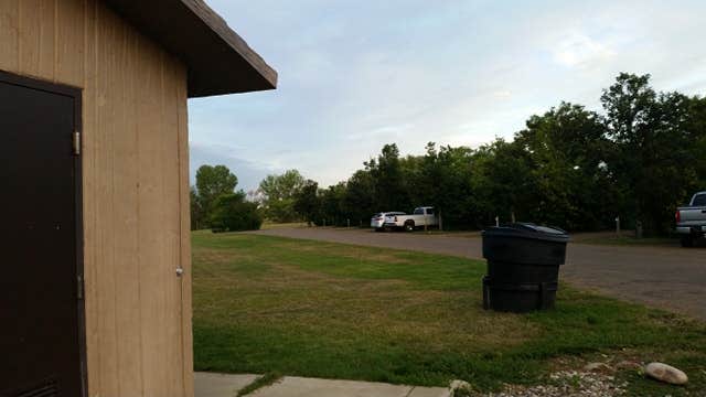 the bathrooms by the rv spots