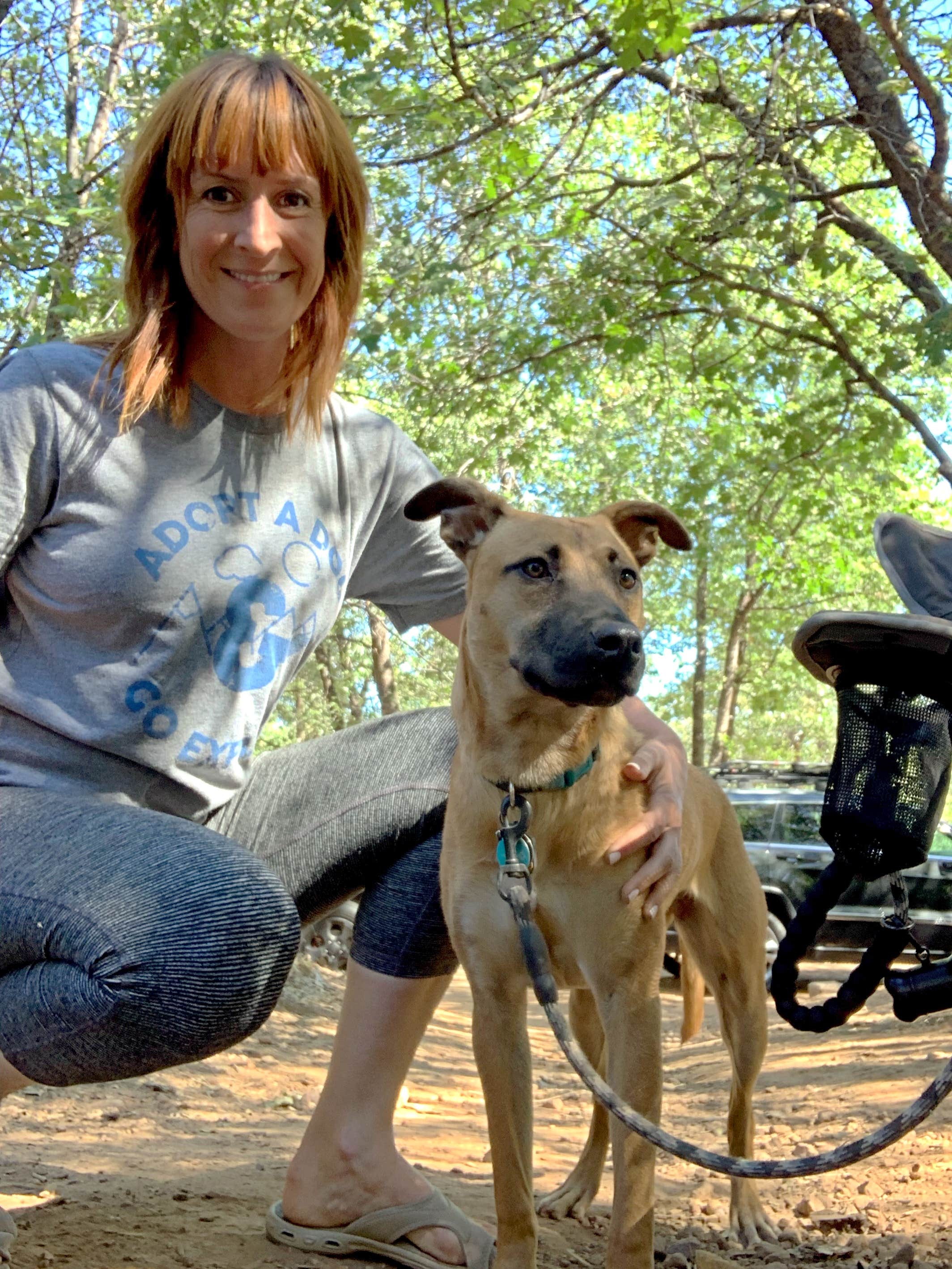 Kate W.'s photo of camping with pets at Burnt Rancheria Campground near Ocotillo Wells, CA