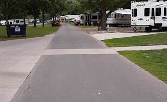 Dan B.'s photo of rv camping at Clear Lake State Park Campground near Osage, IA