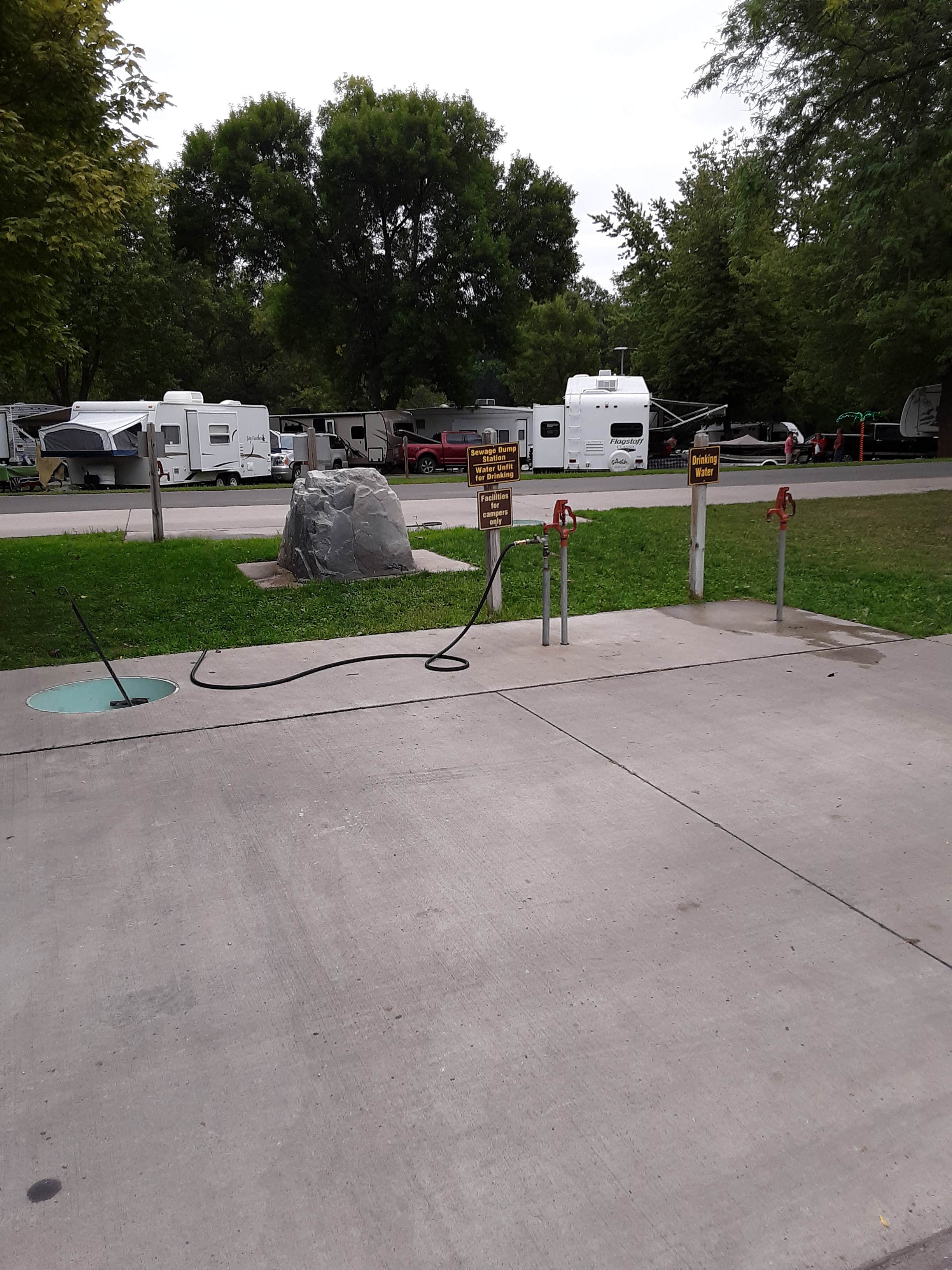 Dan B.'s photo of rv camping at Clear Lake State Park Campground near Albert Lea, MN