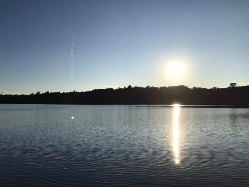 Sunset on Petes Lake