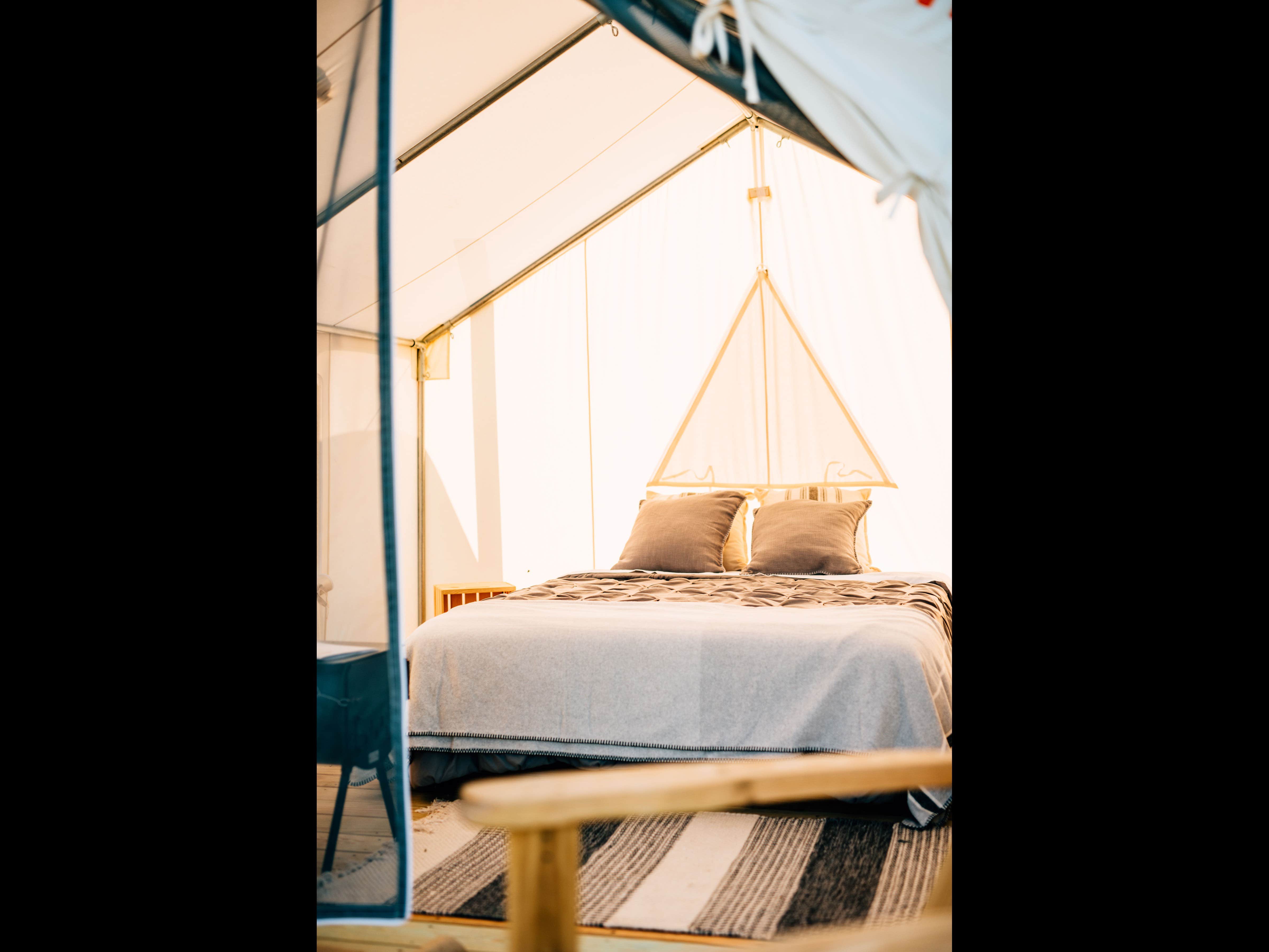 The Dyrt's photo of glamping accommodations at Bear Rock Secluded Paradise near Pittsburg, NH
