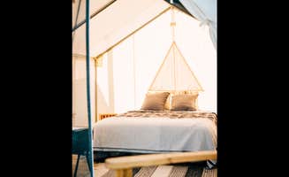 The Dyrt's photo of glamping accommodations at Bear Rock Secluded Paradise near West Stewartstown, NH