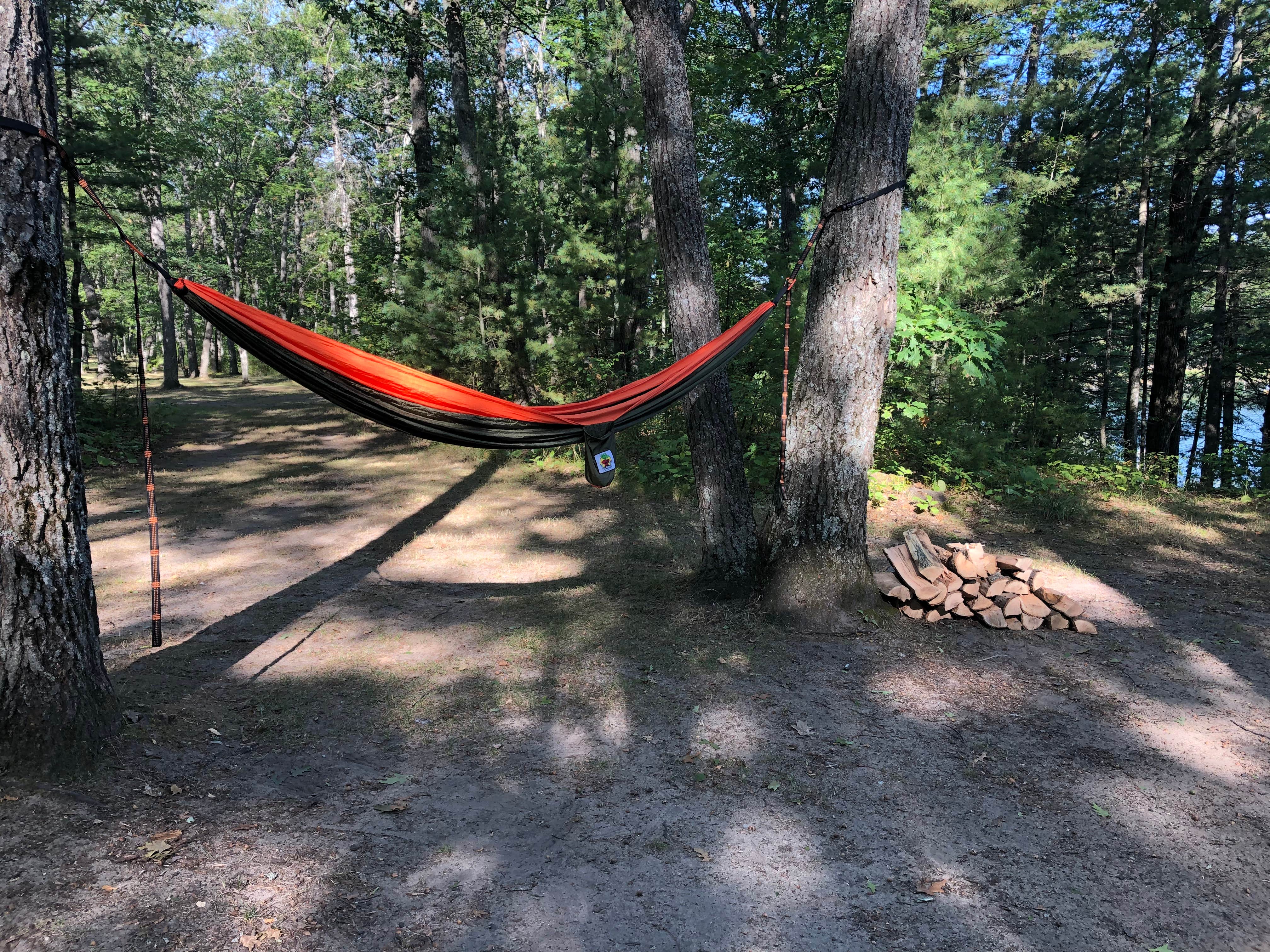 Camper submitted image from Little Wolf Lake State Forest Campground - 3