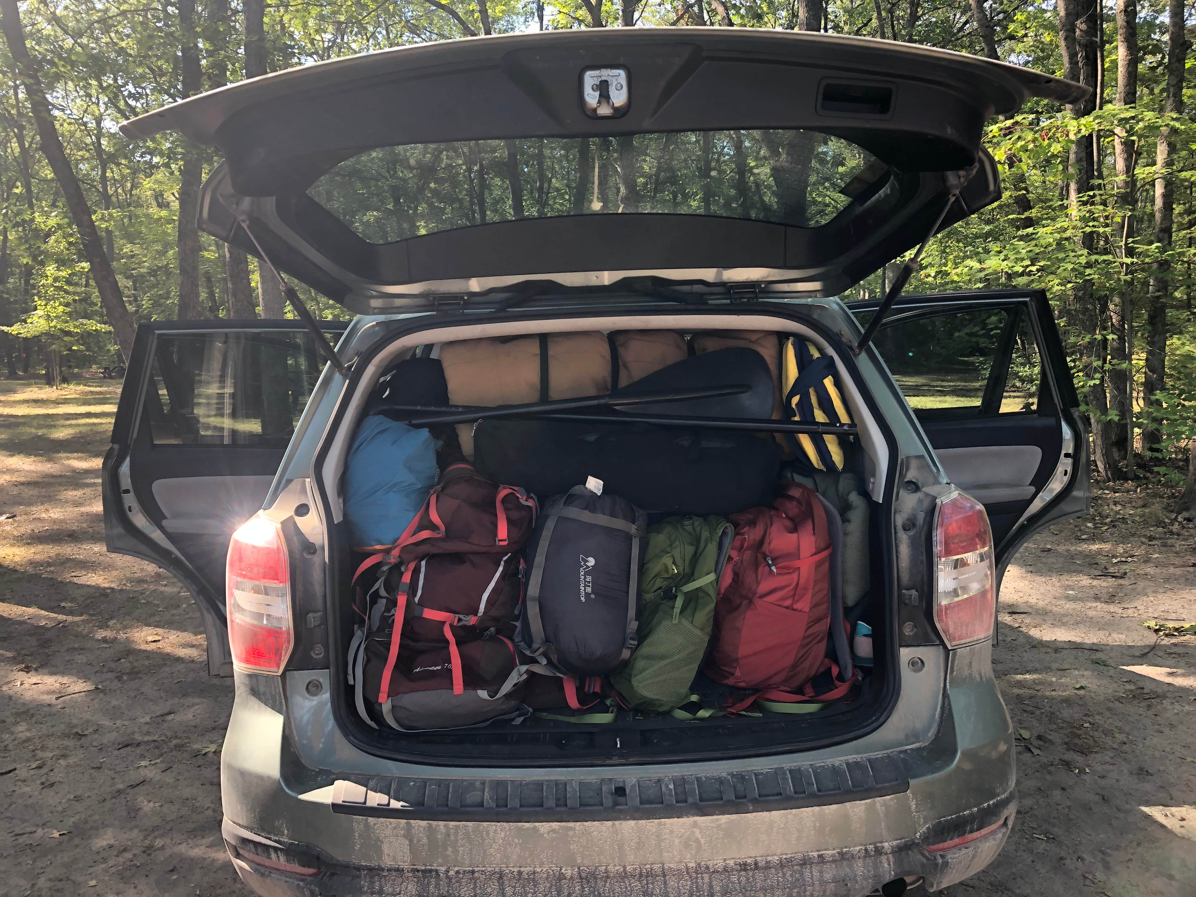 Camper-submitted photo at Little Wolf Lake State Forest Campground near Atlanta, MI