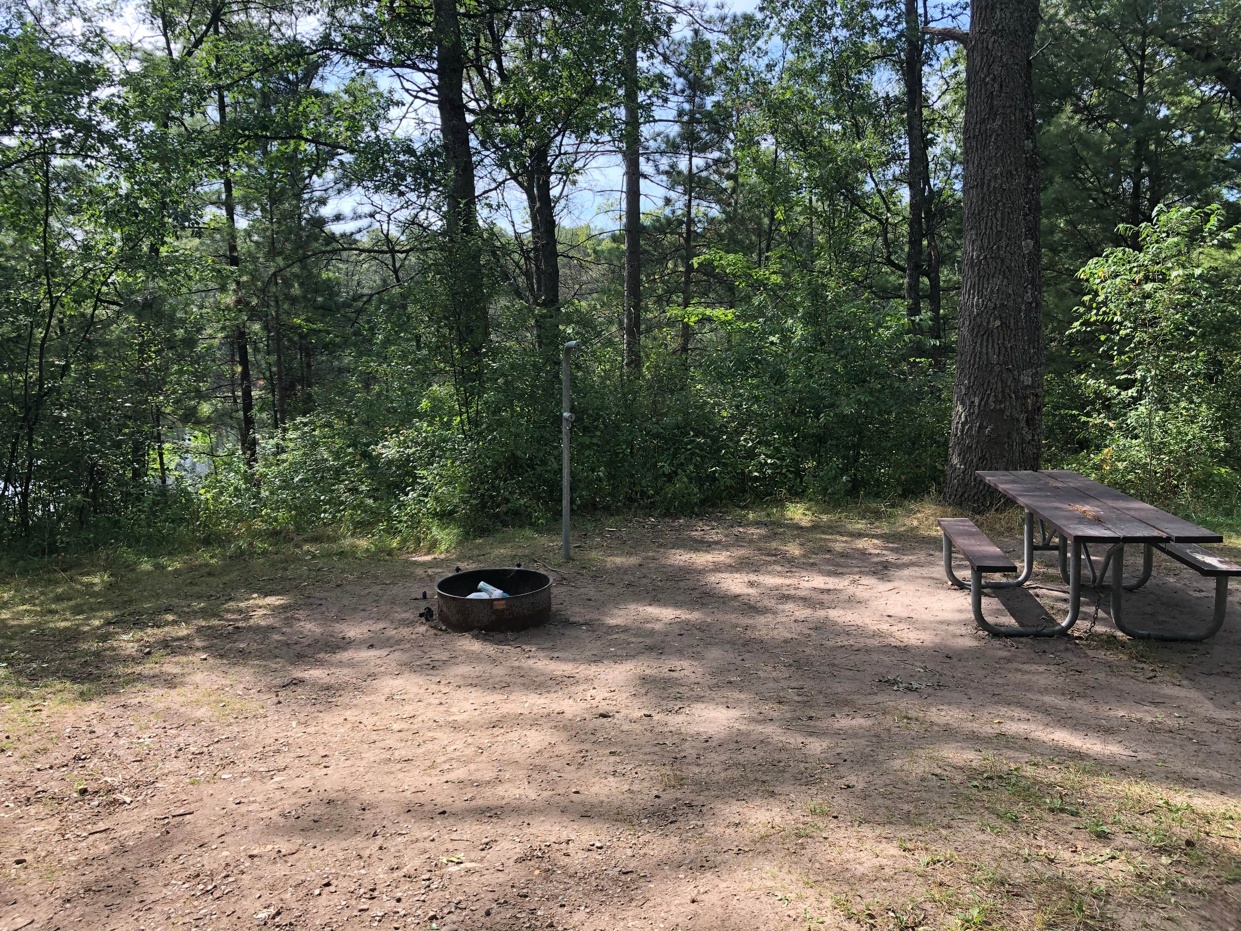 Camper-submitted photo at Horseshoe Lake Campground near Curran, MI