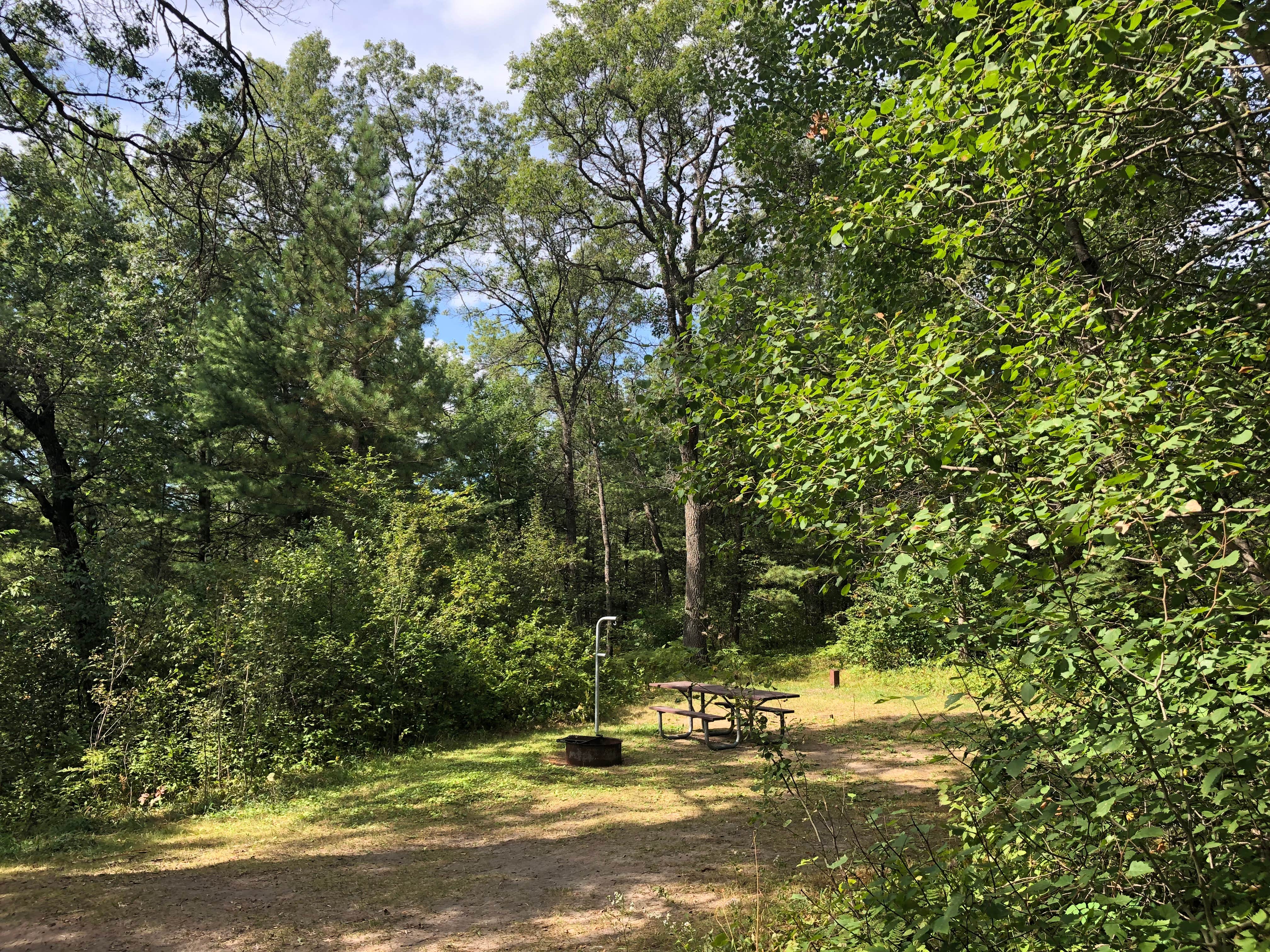 Camper-submitted photo at Horseshoe Lake Campground near Curran, MI