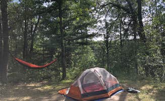 Kate K.'s photo at Horseshoe Lake Campground near Curran, MI